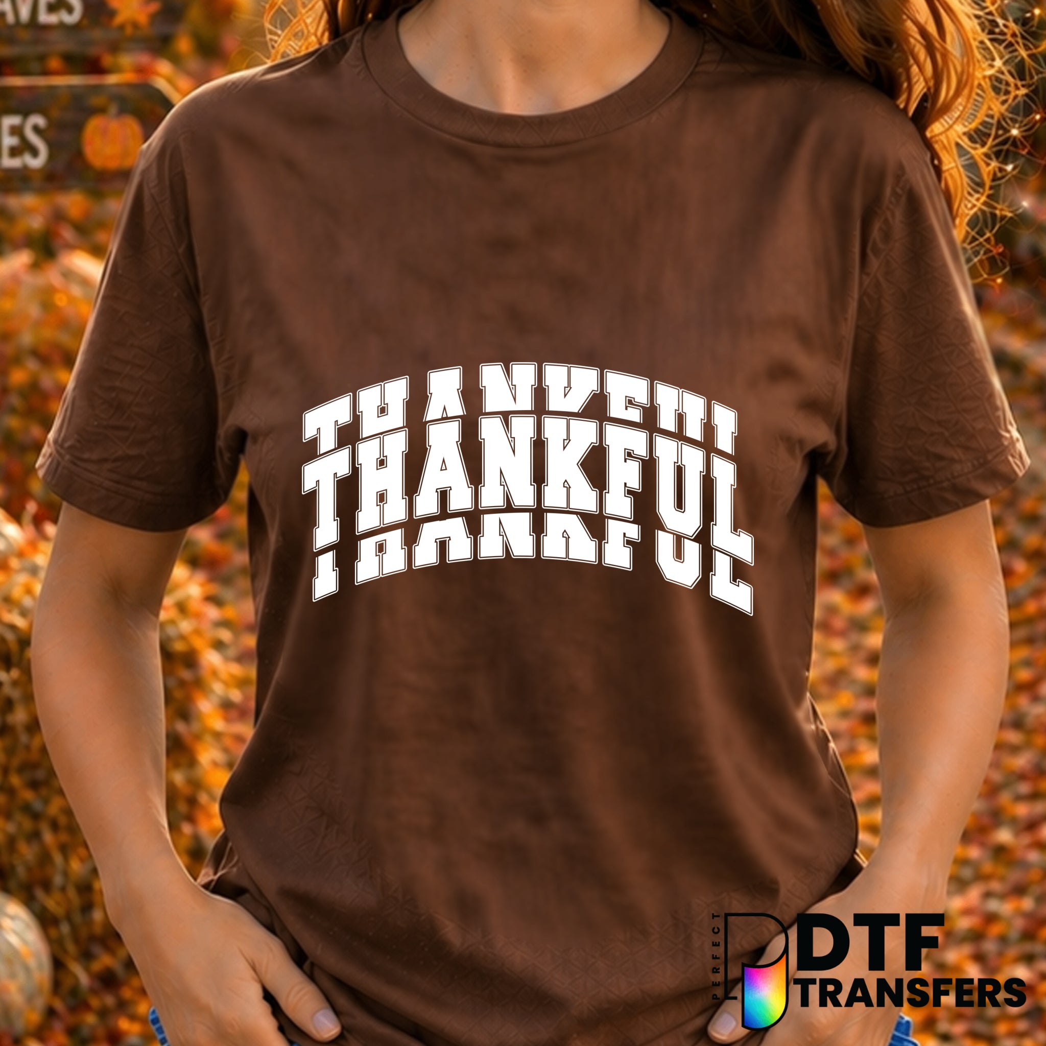 THANKFUL – Thanksgiving DTF Transfer