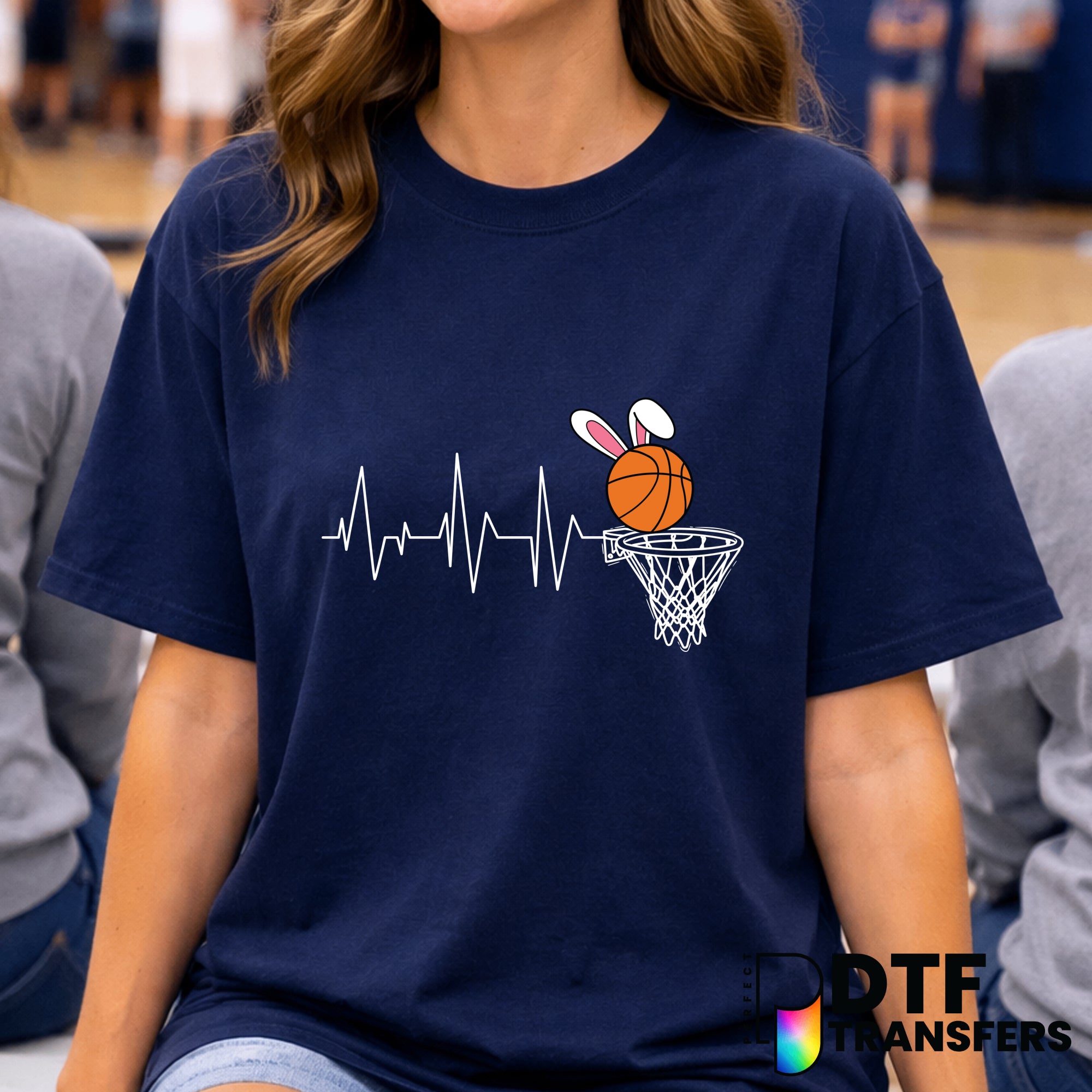 Live for Basketball – Basketball DTF Transfer