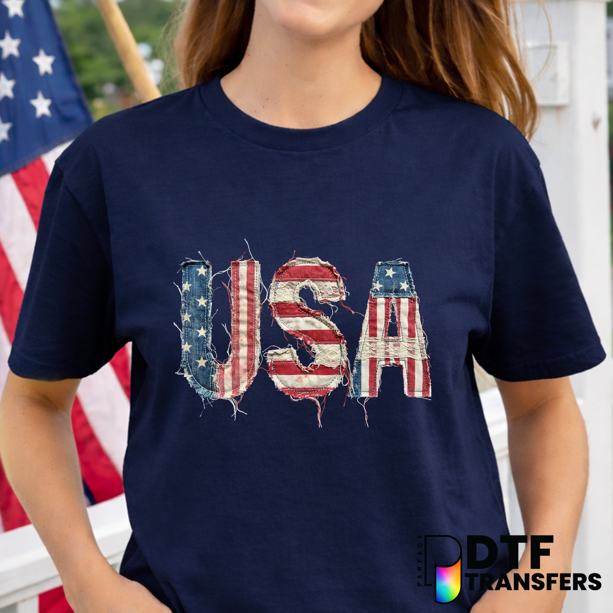 USA – Fourth of July DTF Transfer