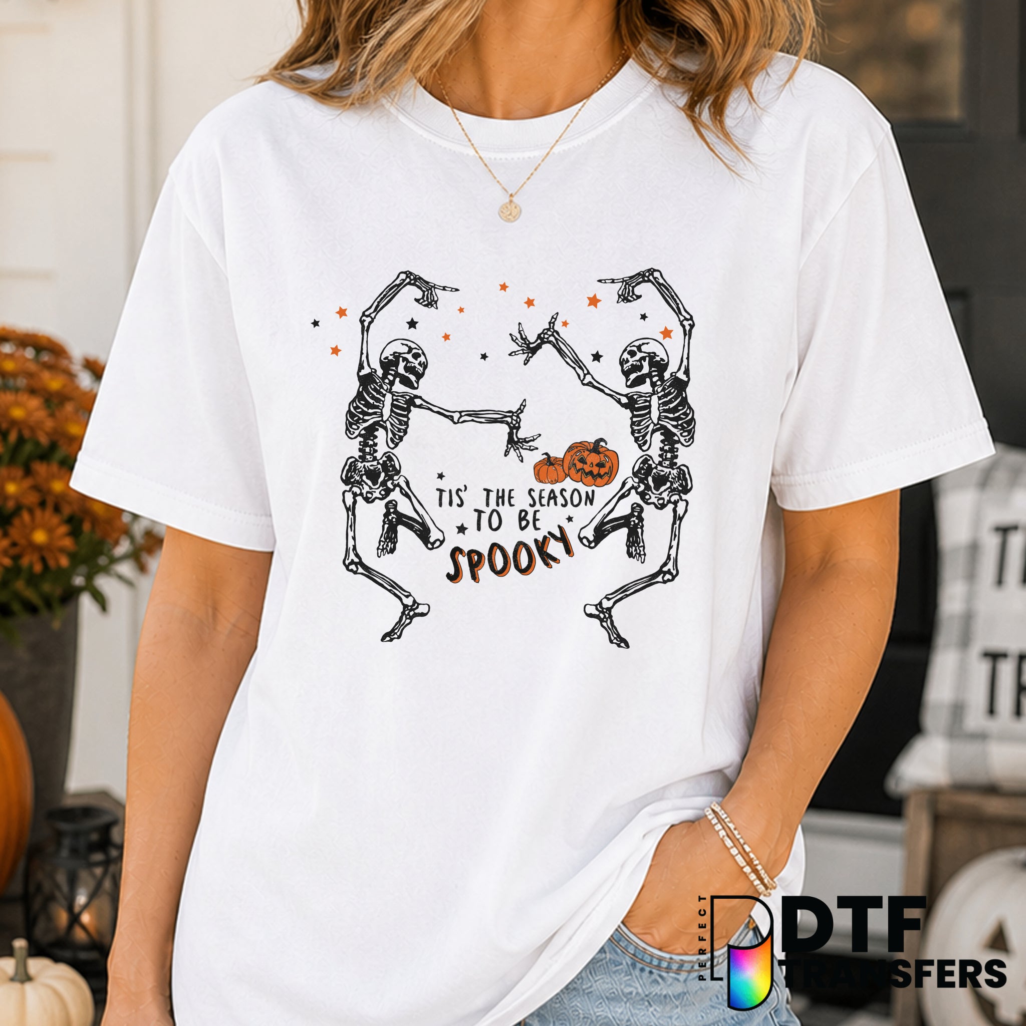 Tis The Season To Be Spooky – Halloween DTF Transfer