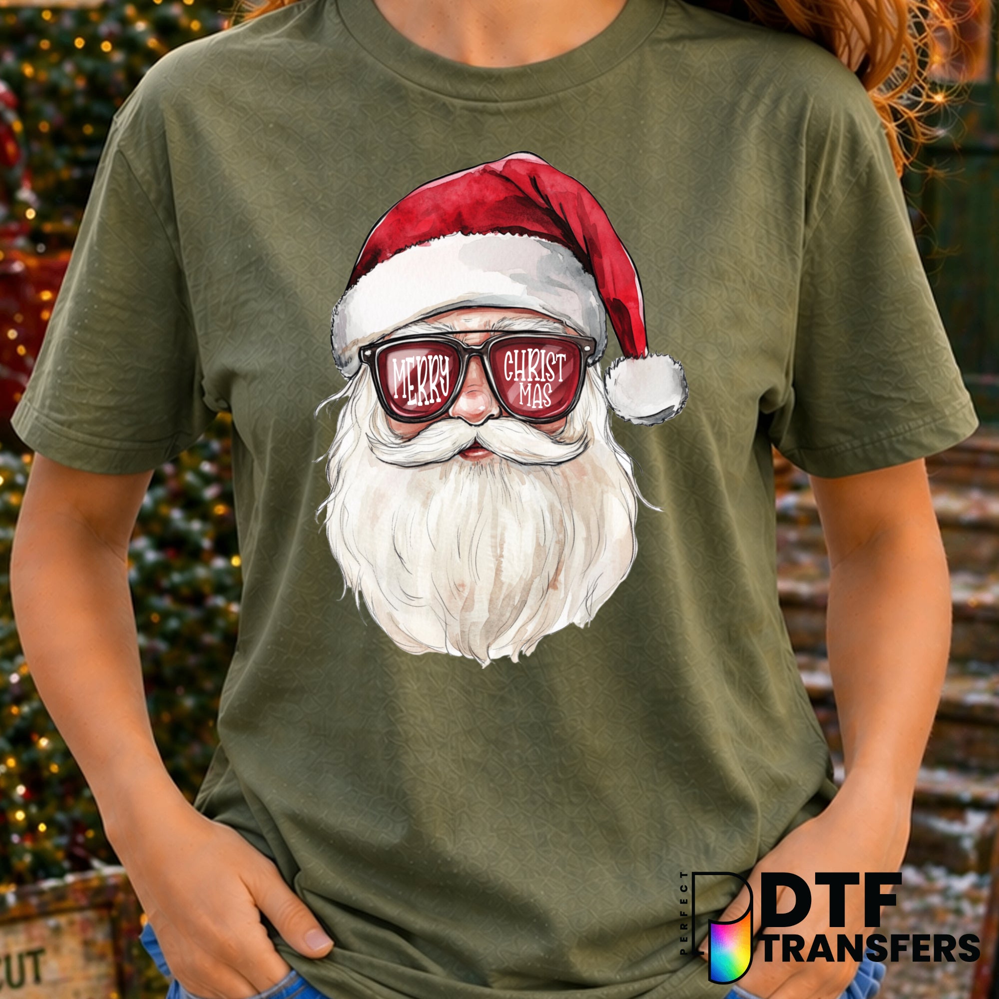 Merry Christmas – Christmas DTF Transfer
