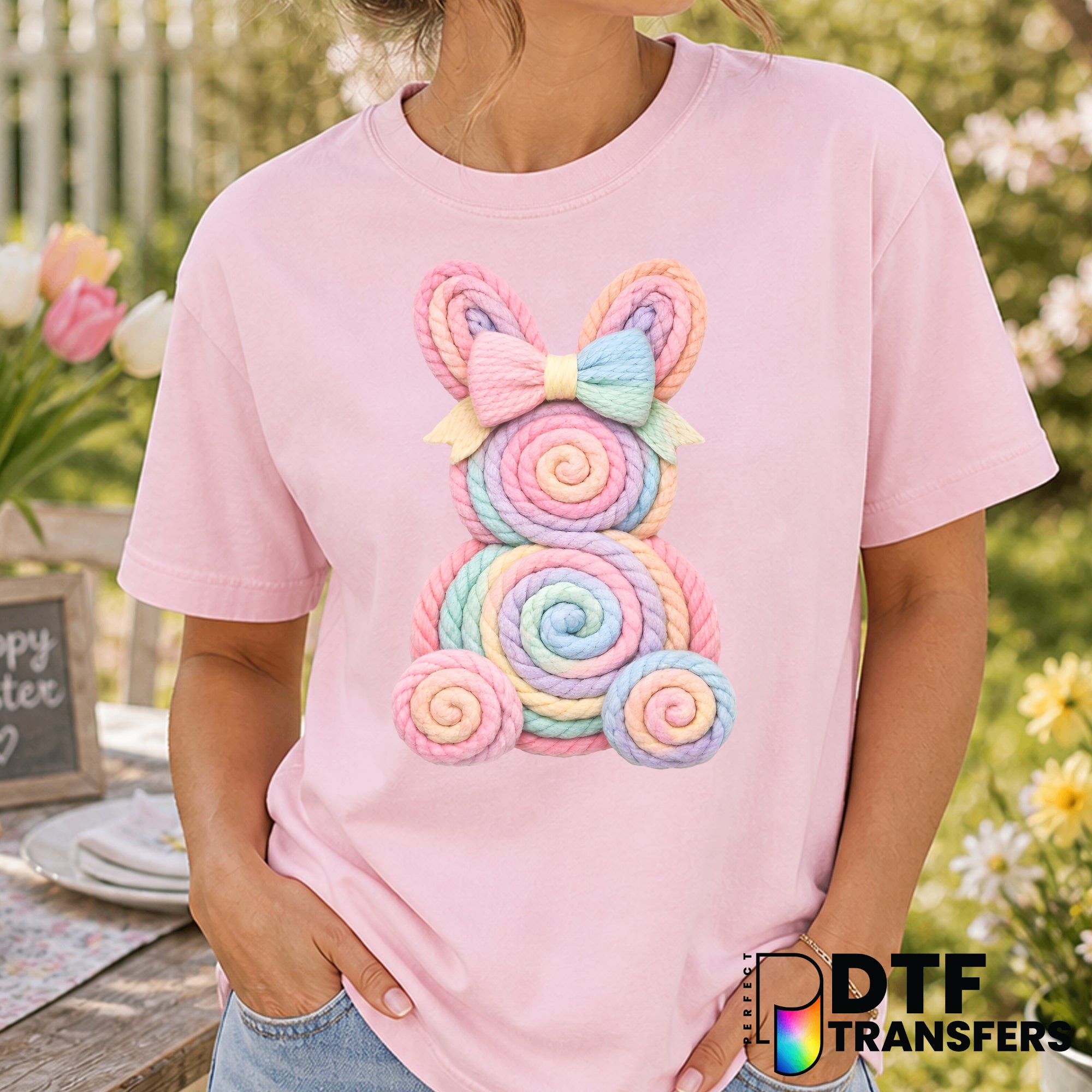 Happy Easter – Easter DTF Transfer