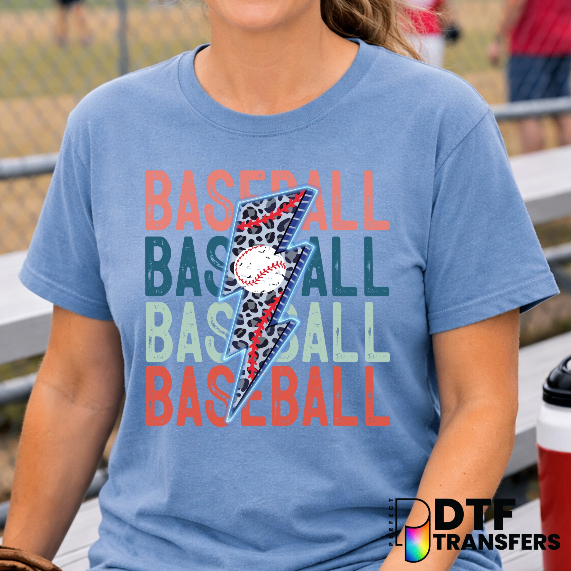 Baseball Mom – Baseball DTF Transfer