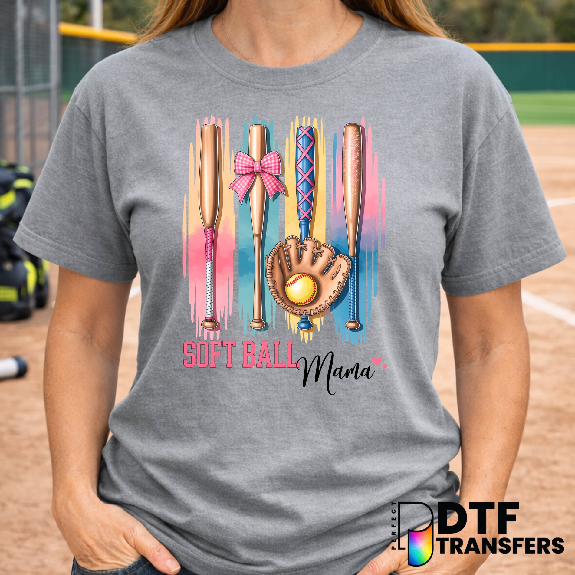Softball Mama – Softball DTF Transfer