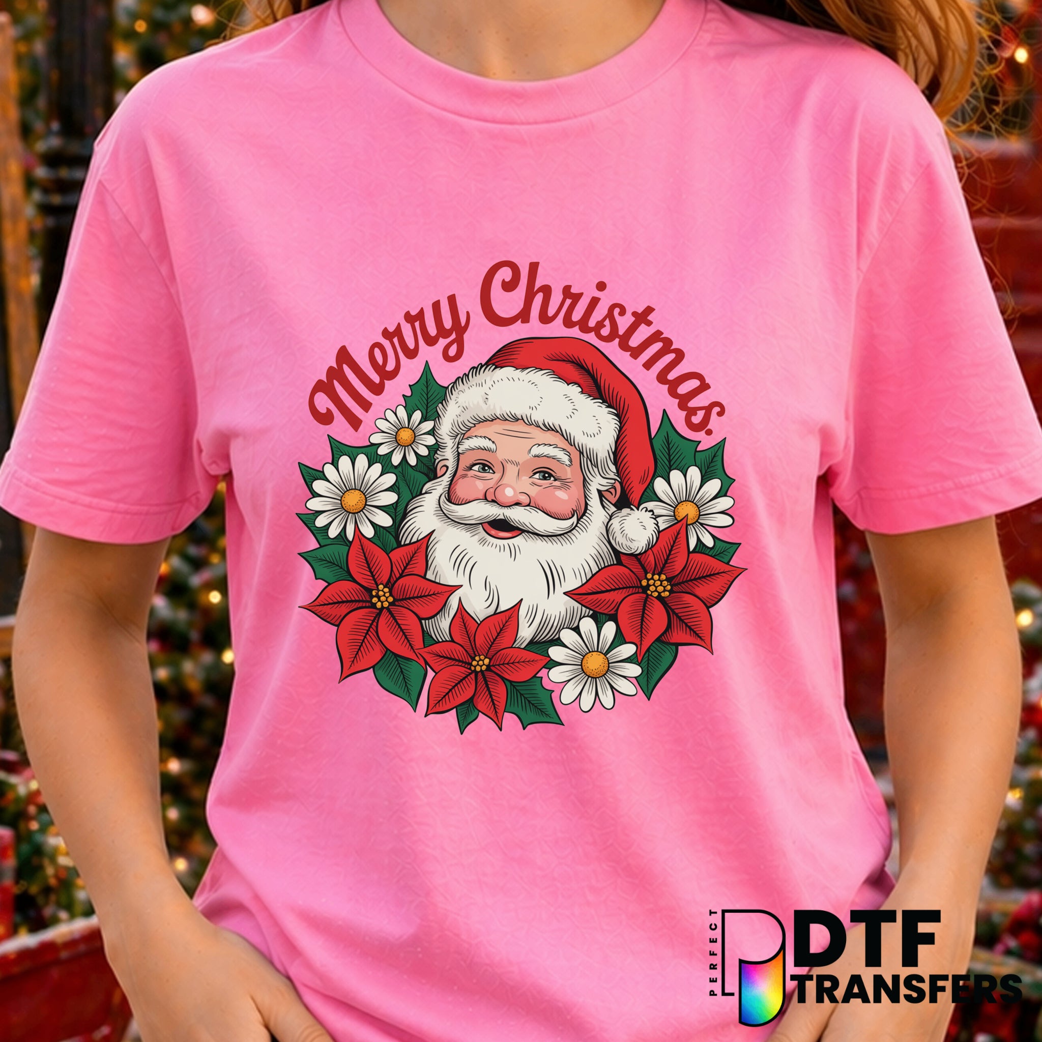 Merry Christmas – Christmas DTF Transfer