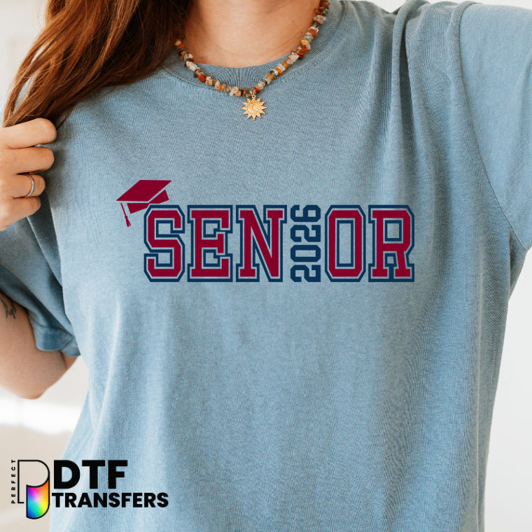 SENIOR 2026 – Teacher DTF Transfer
