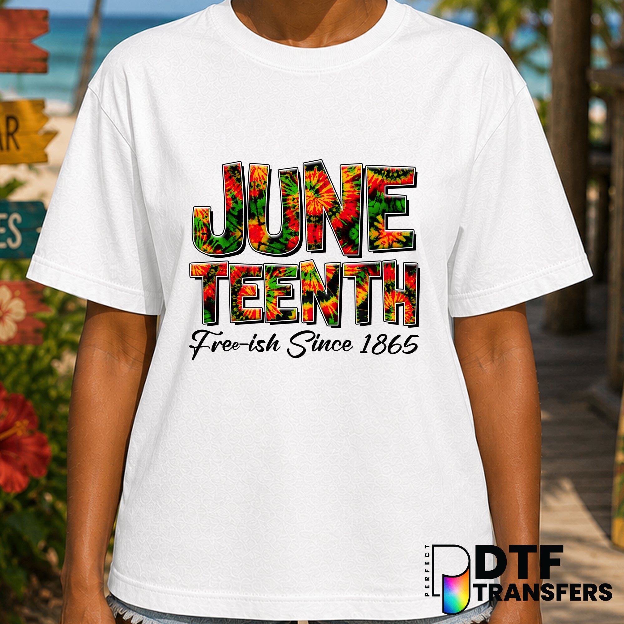 Juneteenth Free-ish Since 1865 – Black History Month DTF Transfer