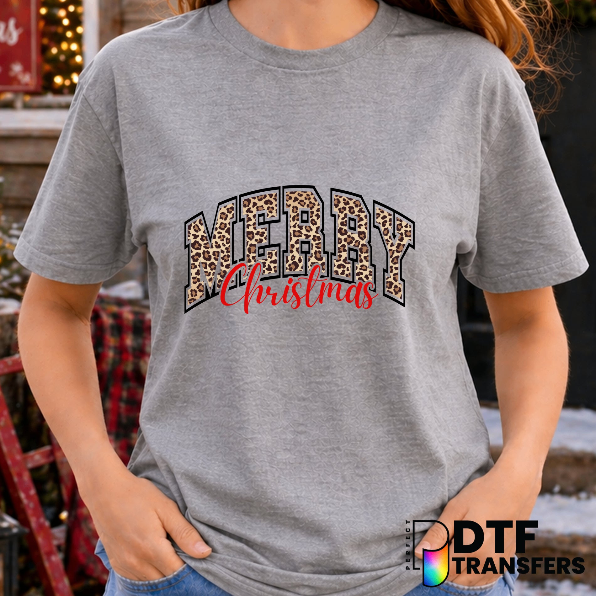 Merry Christmas – Christmas DTF Transfer