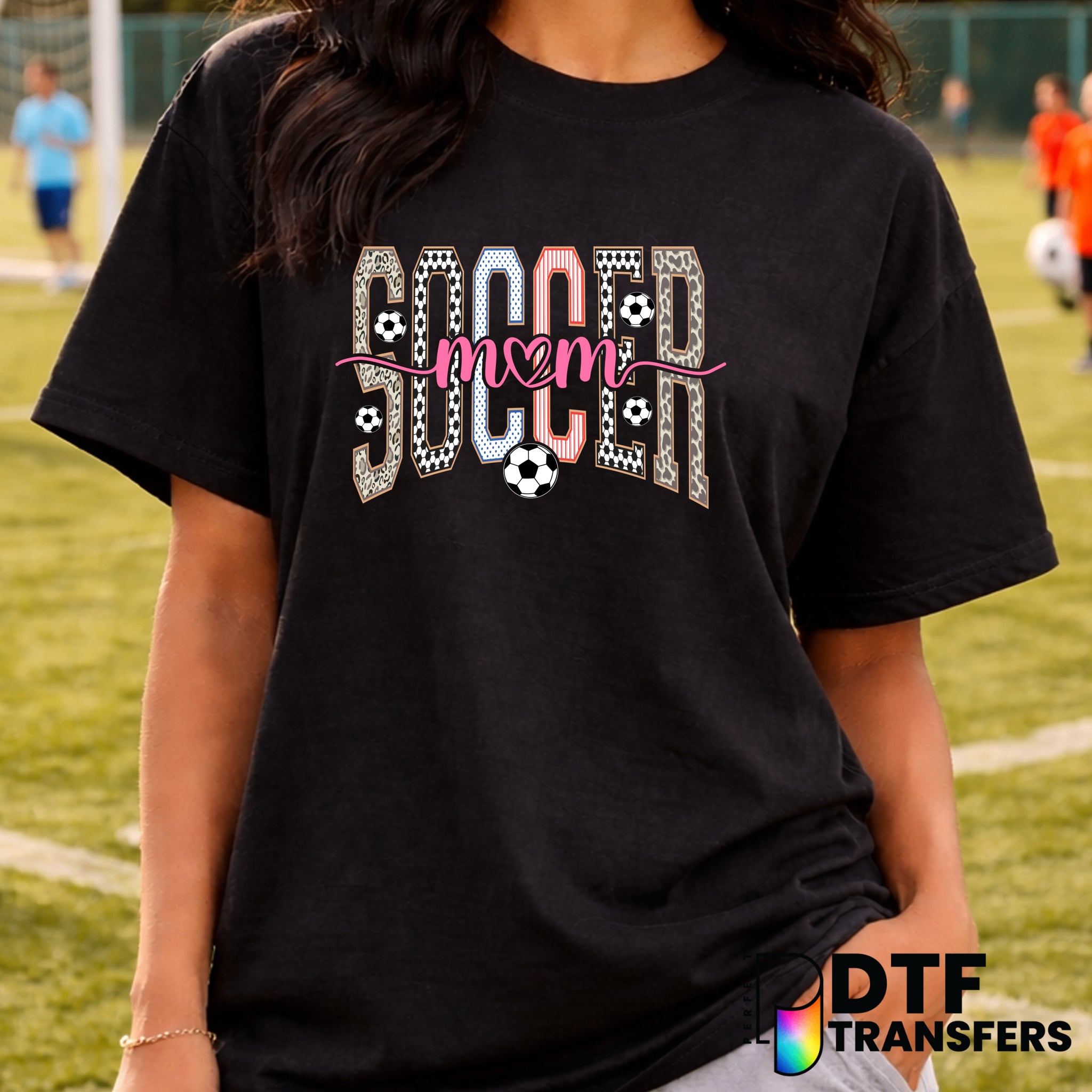 Soccer Mom – Soccer DTF Transfer