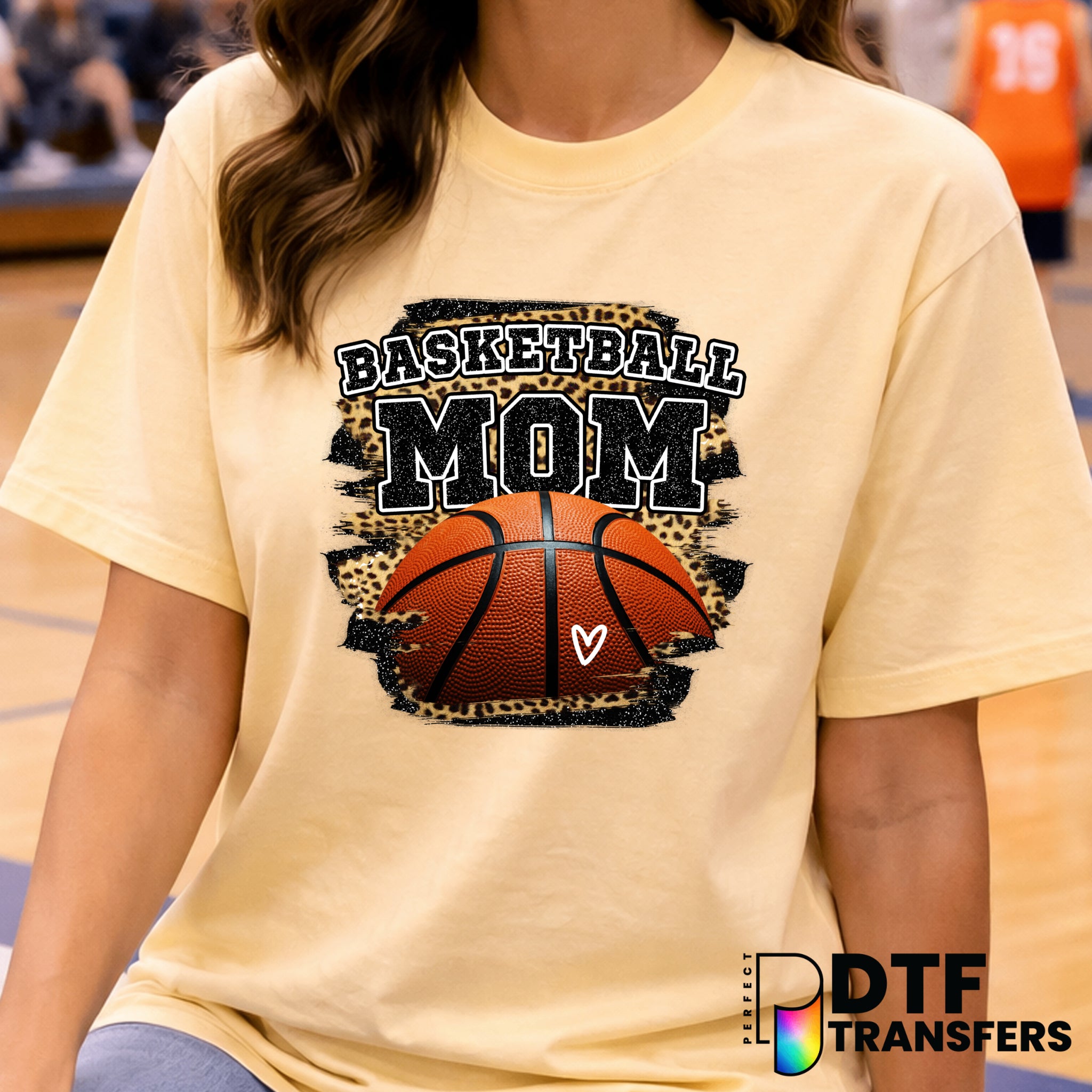 Realistic Basketball Mom – Basketball DTF Transfer