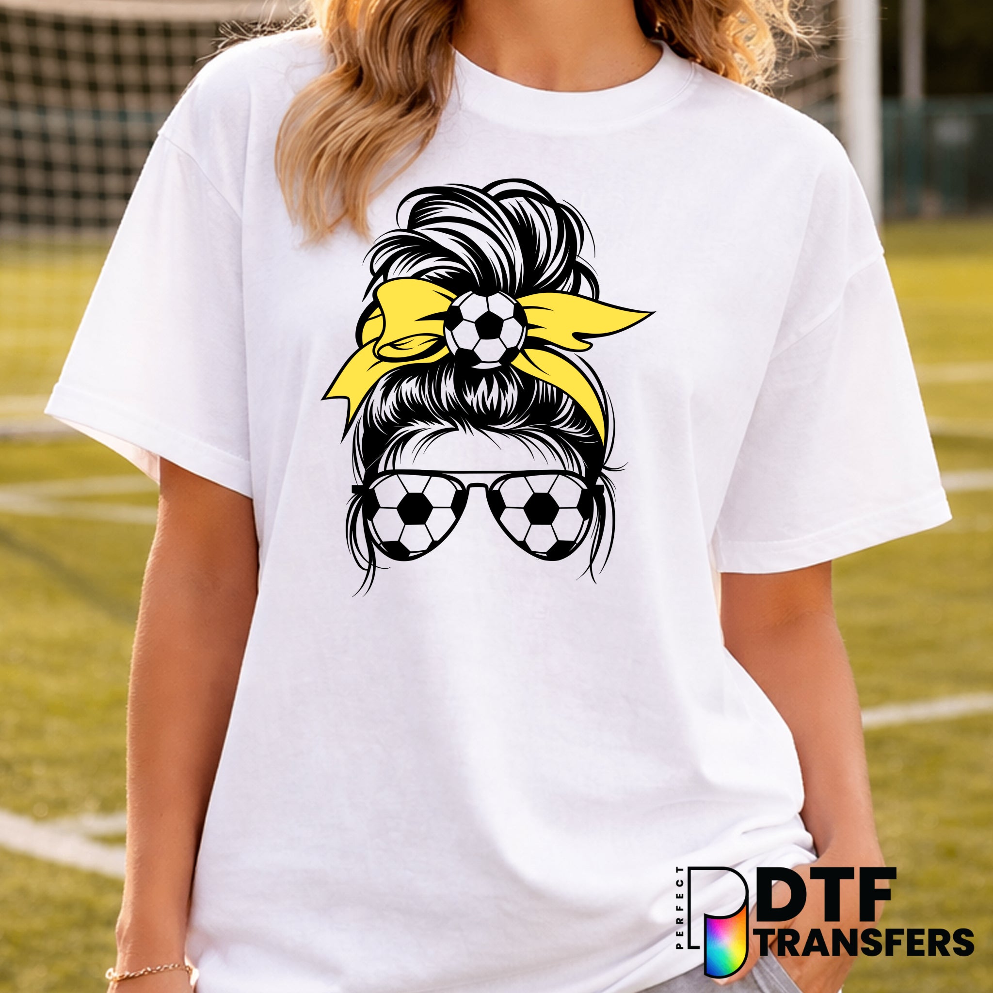 Soccer Mom – Soccer DTF Transfer