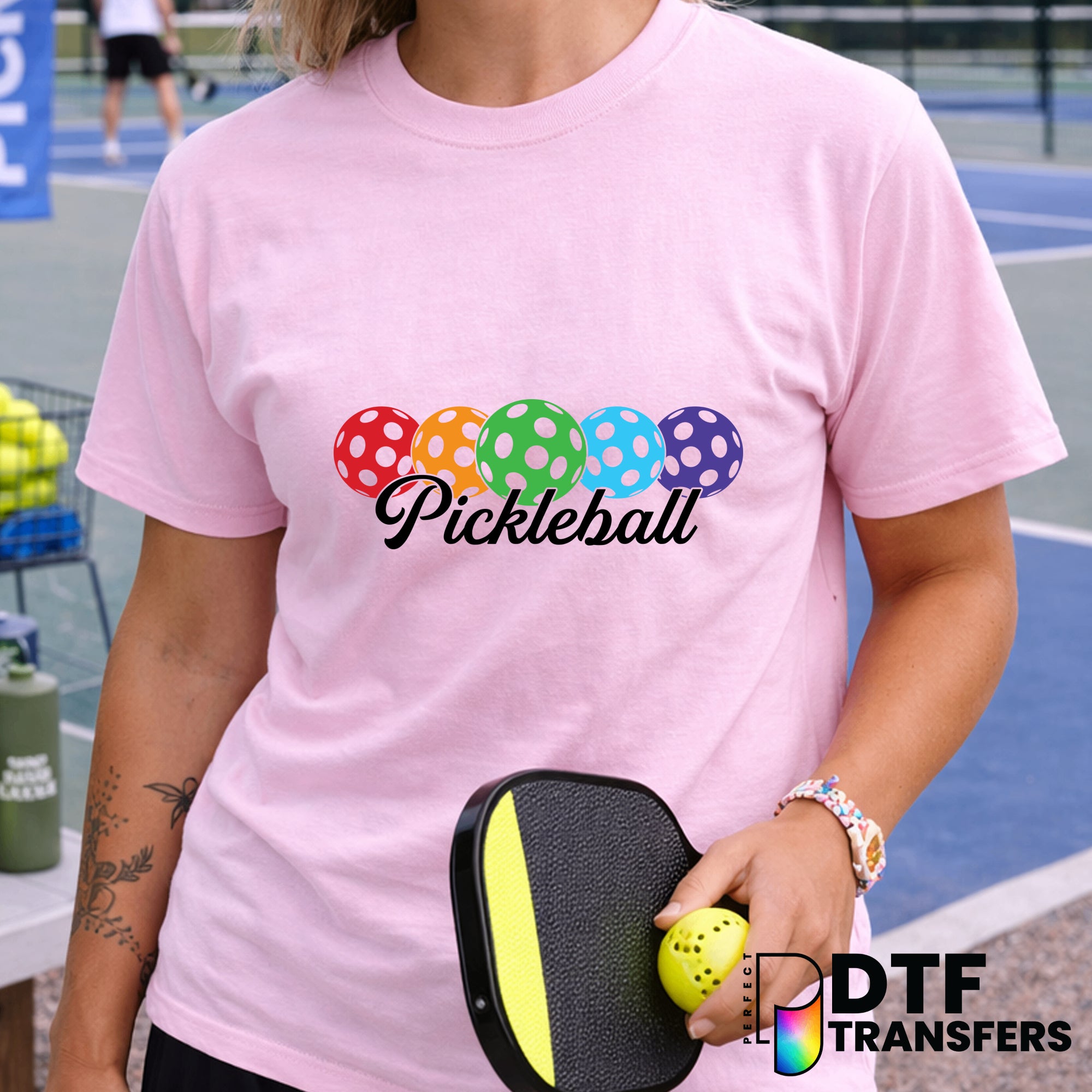 I'D RATHER BE PICKLEBALLING – Pickleball DTF Transfer