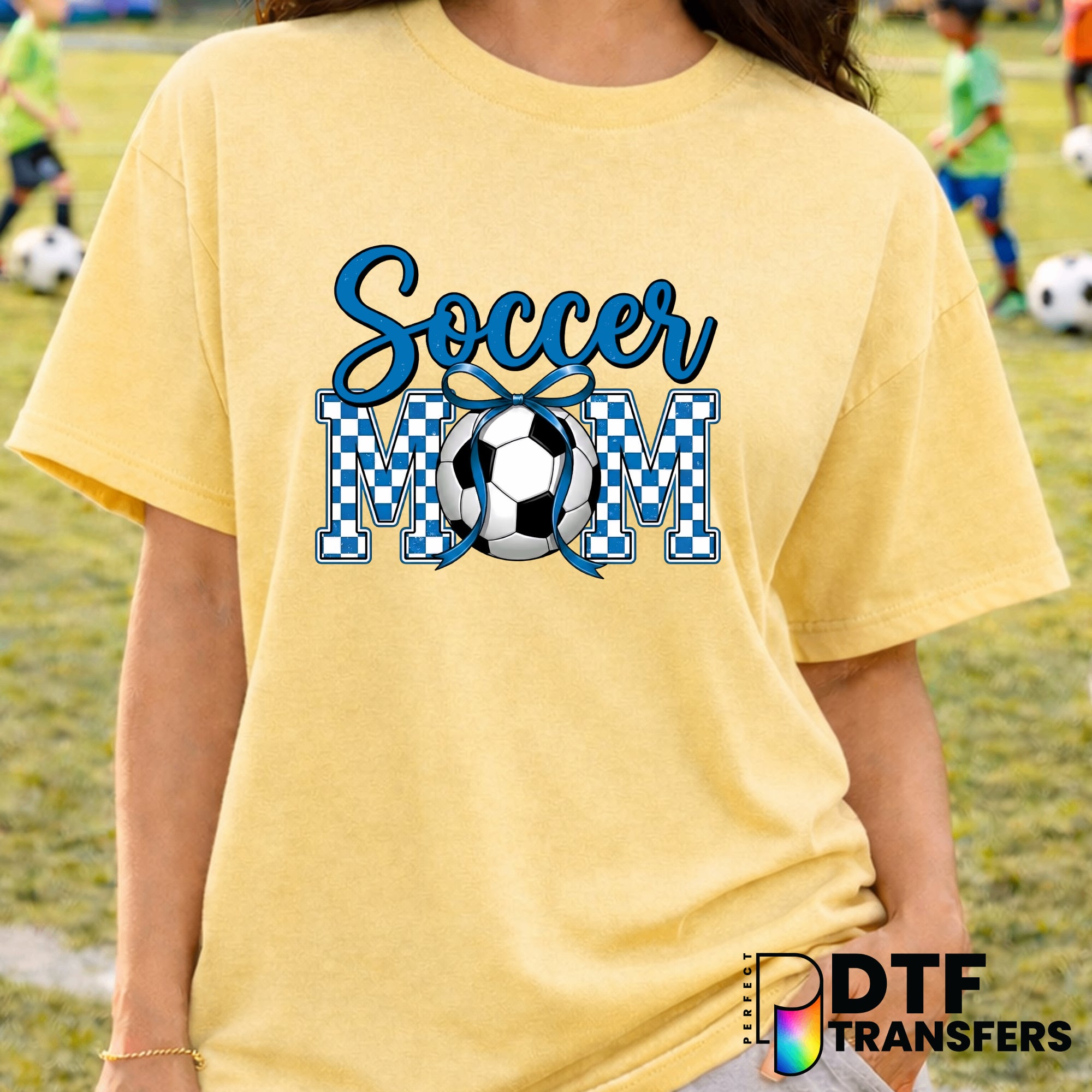 Soccer Mom – Soccer DTF Transfer