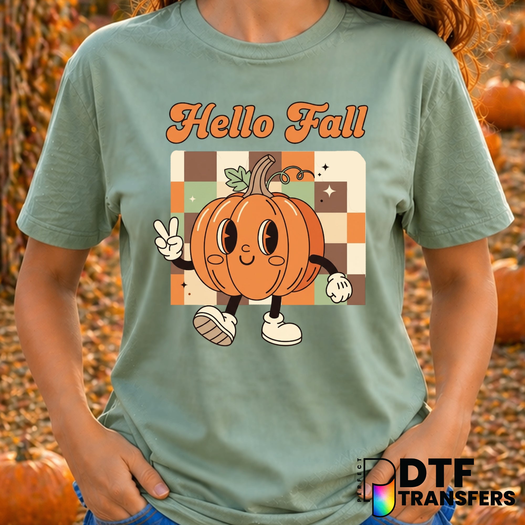 Hello Fall – Thanksgiving DTF Transfer