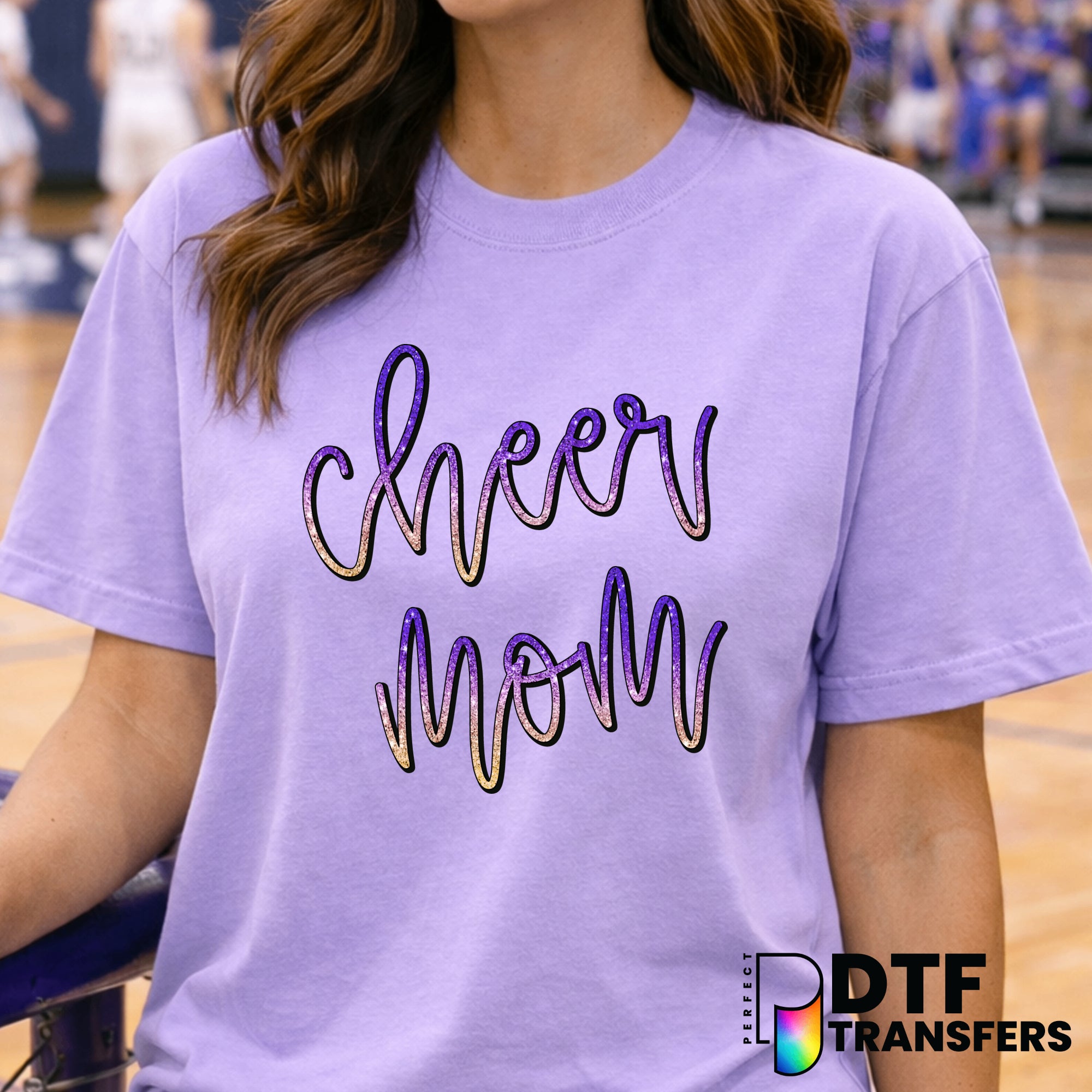 Cheer Mom – Cheerleading DTF Transfer