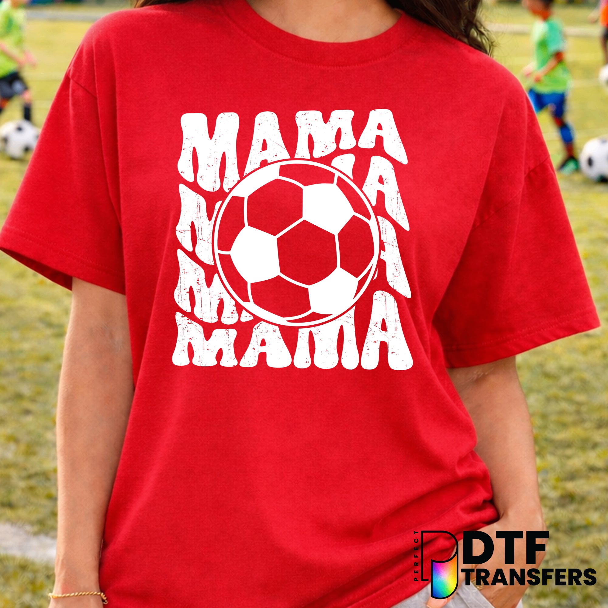 Mama – Soccer DTF Transfer