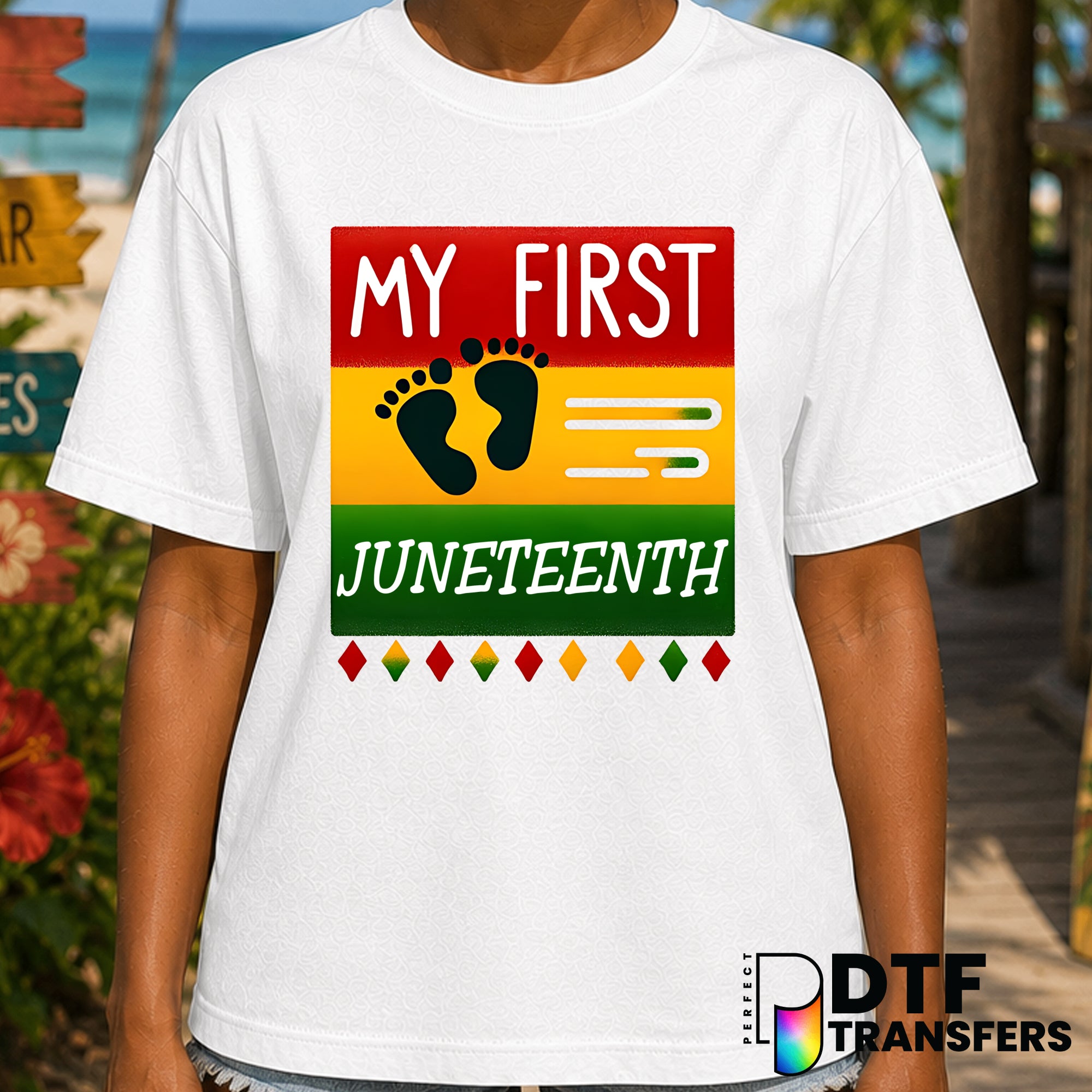 My First Juneteenth – Black History Month DTF Transfer