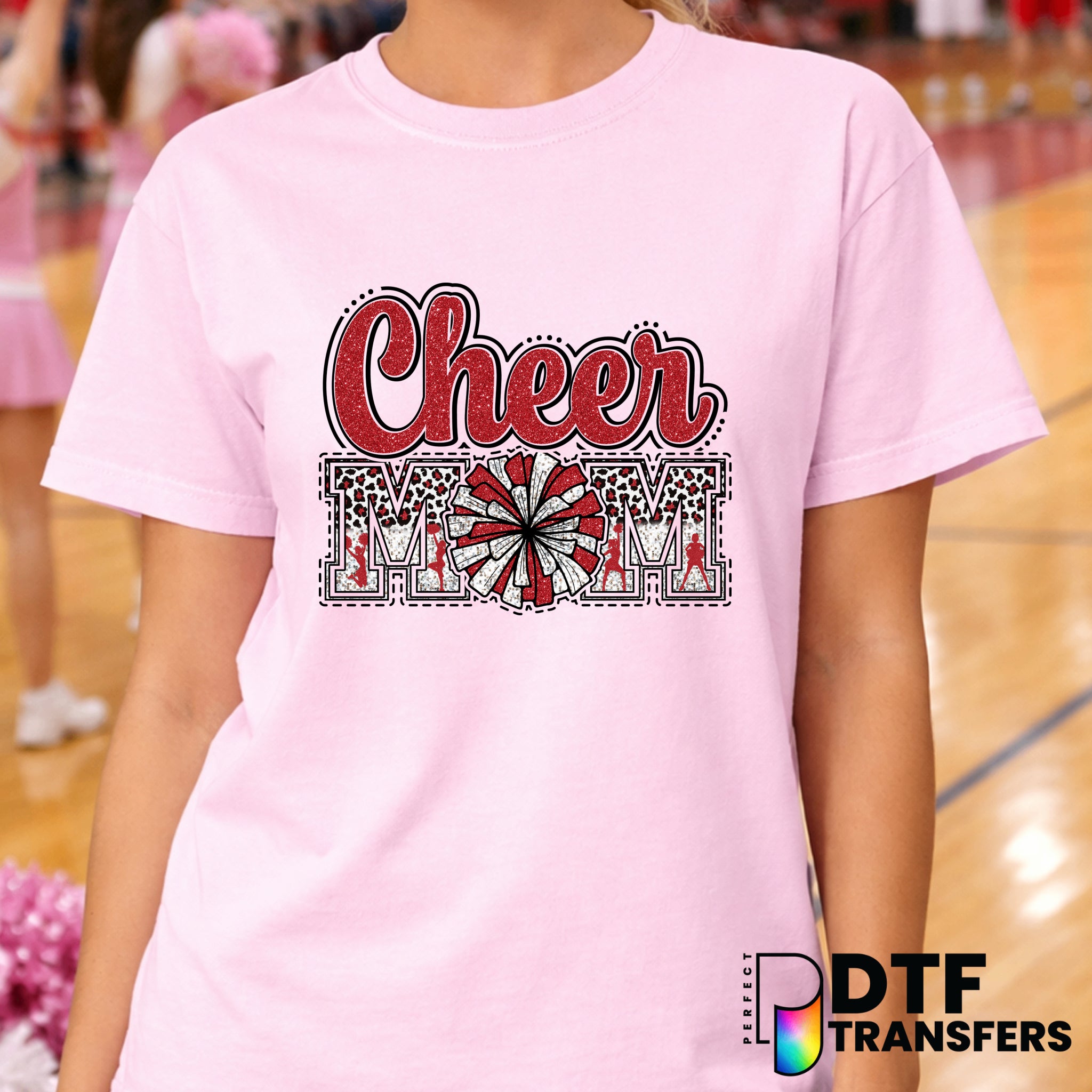 Cheer Mom – Cheerleading DTF Transfer