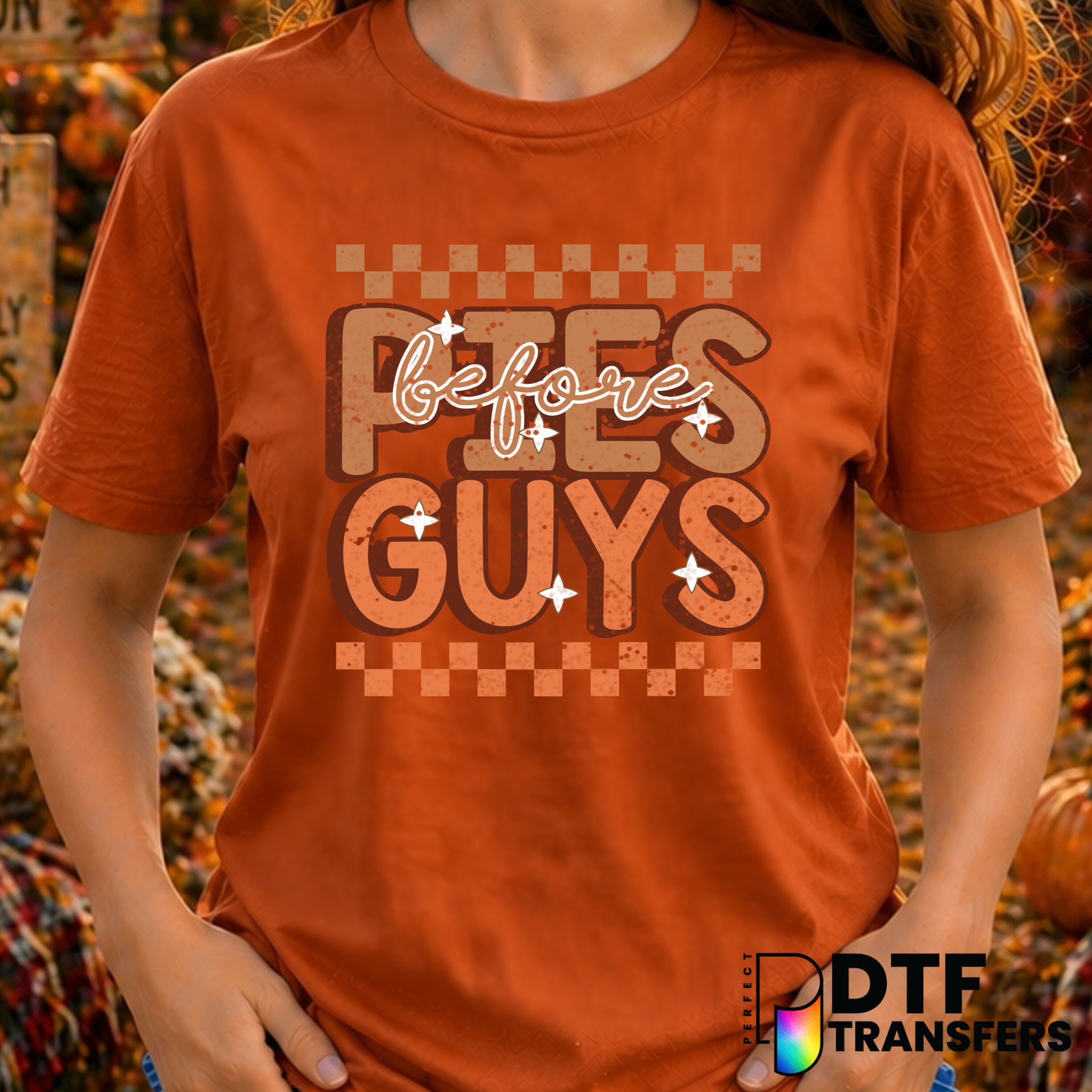 Pie Before Guys – Thanksgiving DTF Transfer