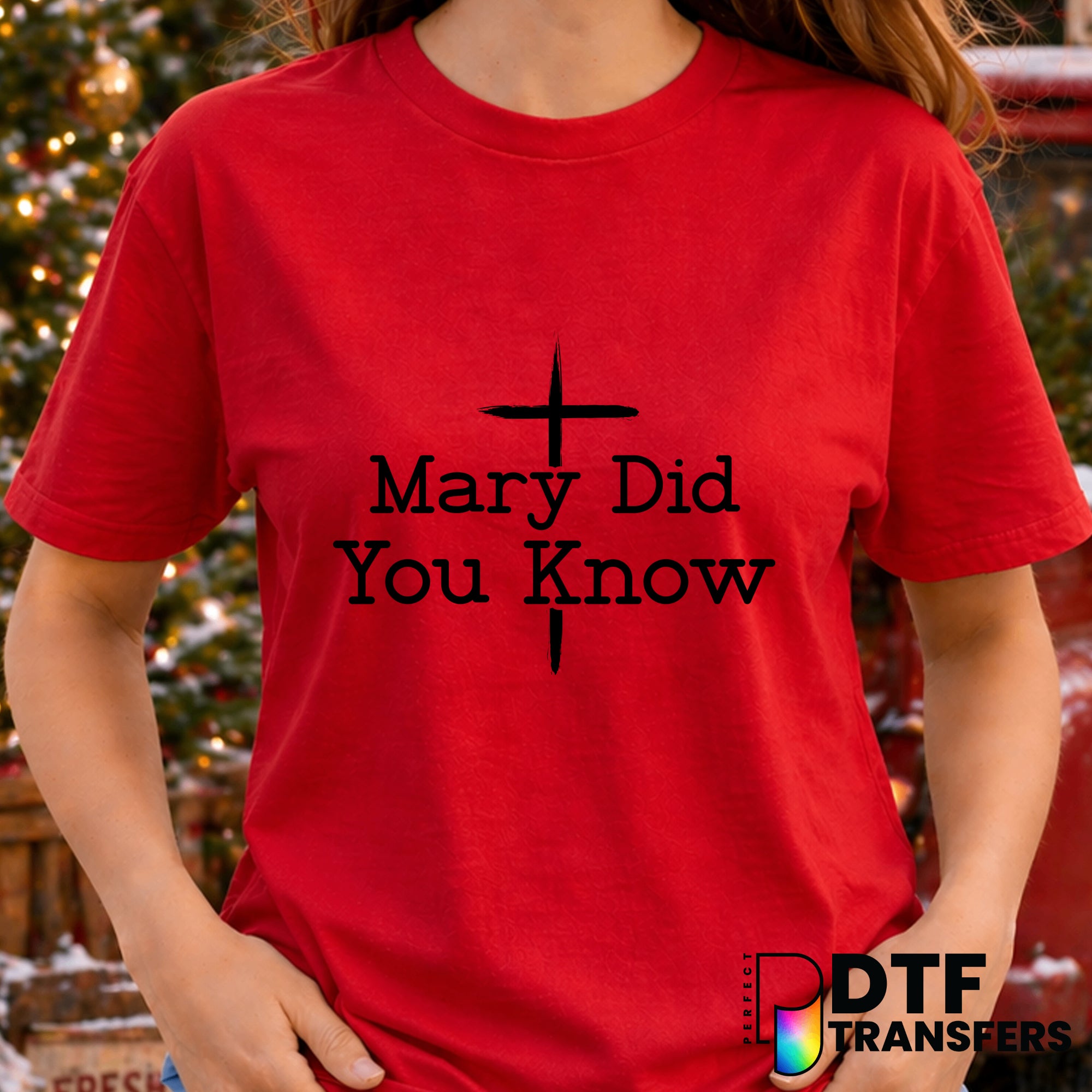 Mary Did You Know – Christmas DTF Transfer