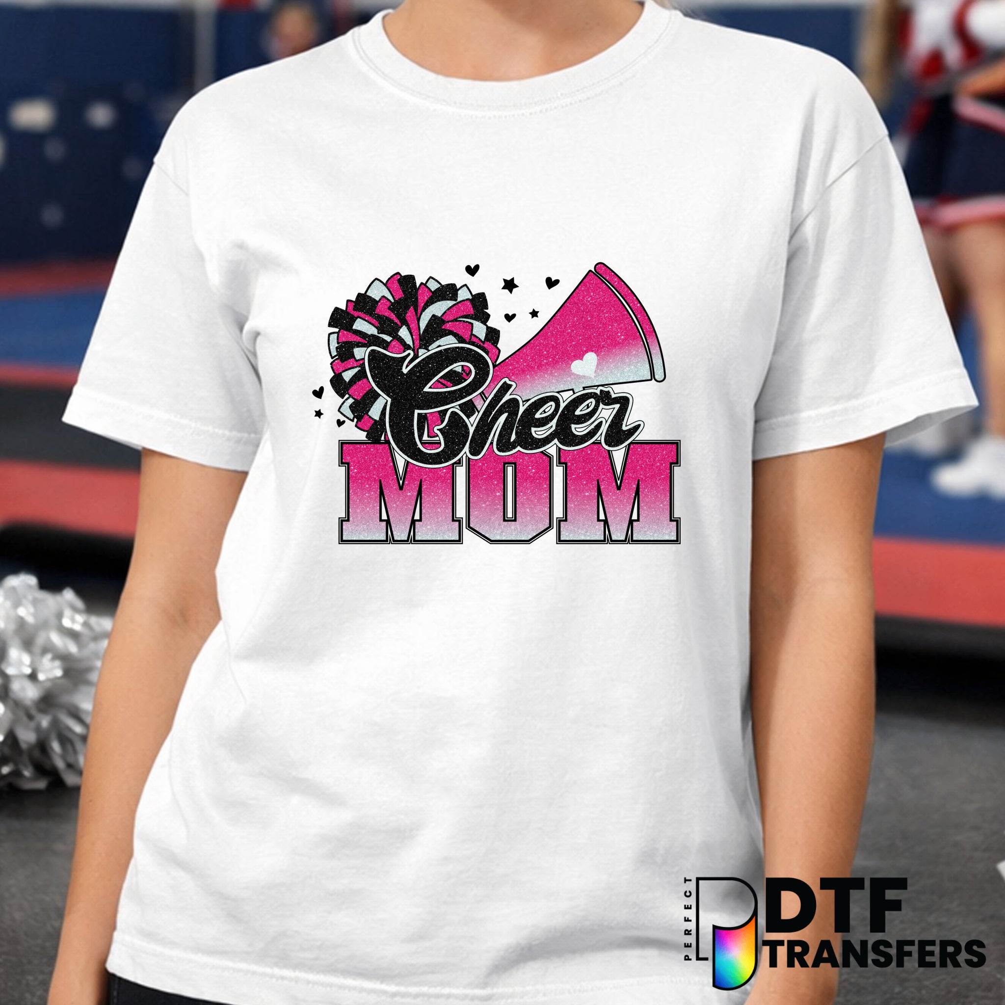 Cheer Mom – Cheerleading DTF Transfer