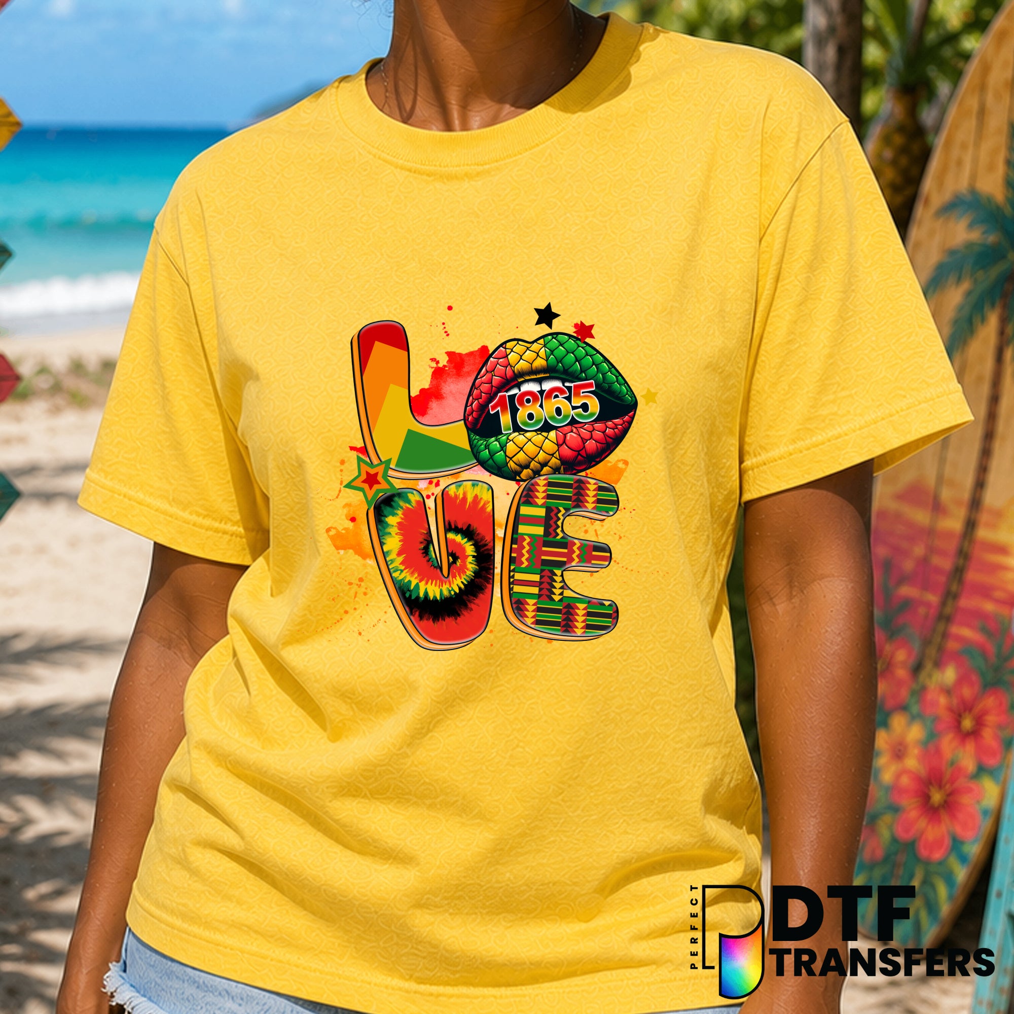 LOVE – Black History Month DTF Transfer