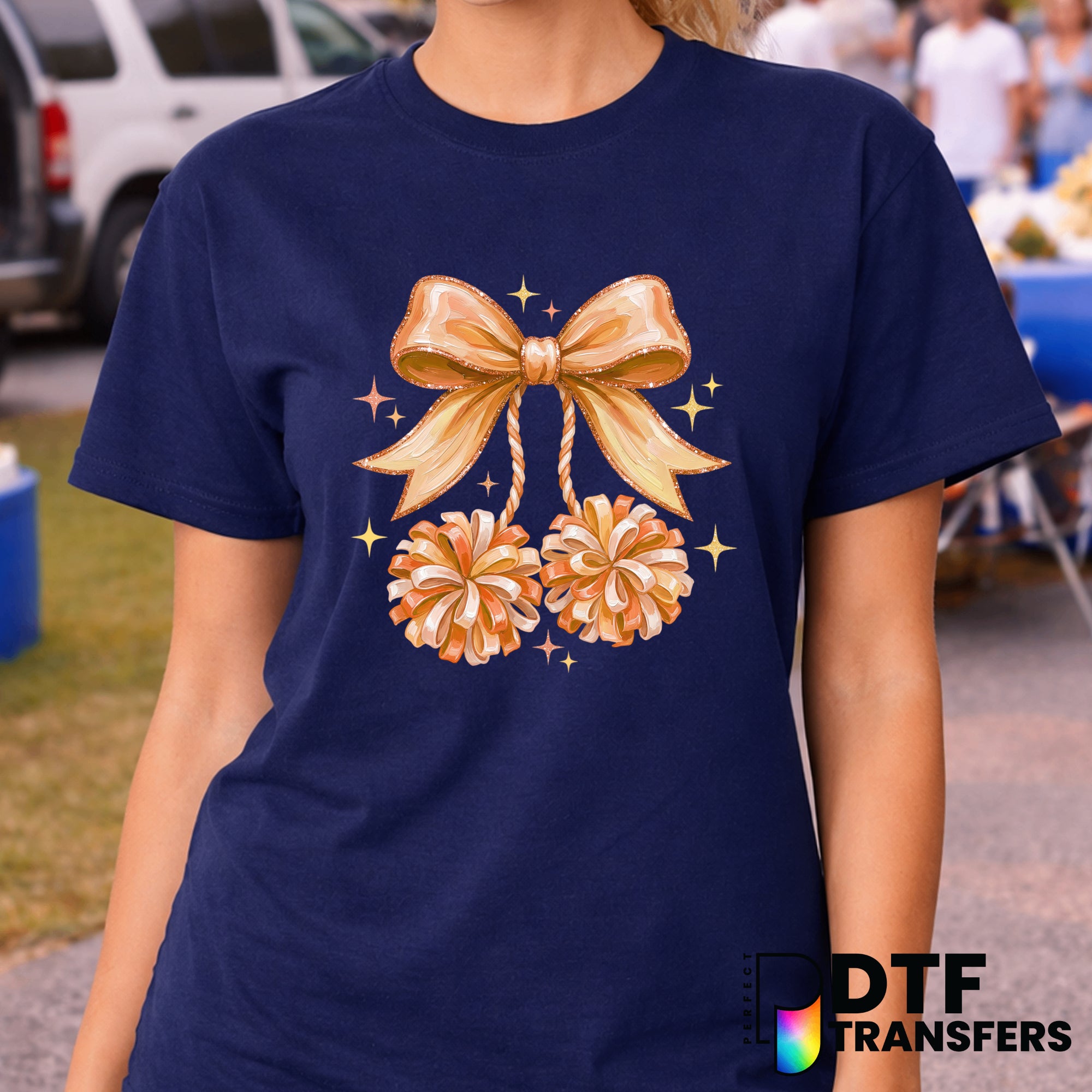 Cheer Mom – Cheerleading DTF Transfer
