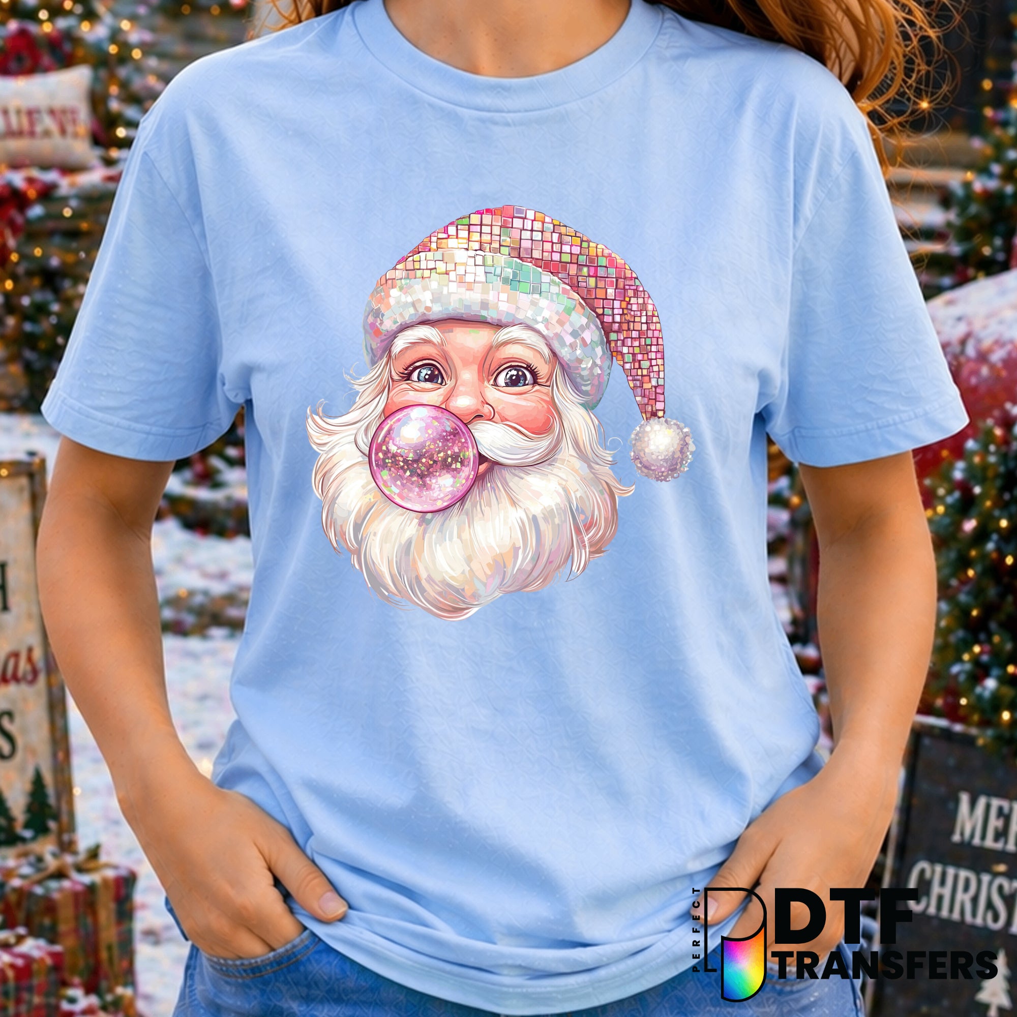 Believe in the magic of Christmas – Christmas DTF Transfer