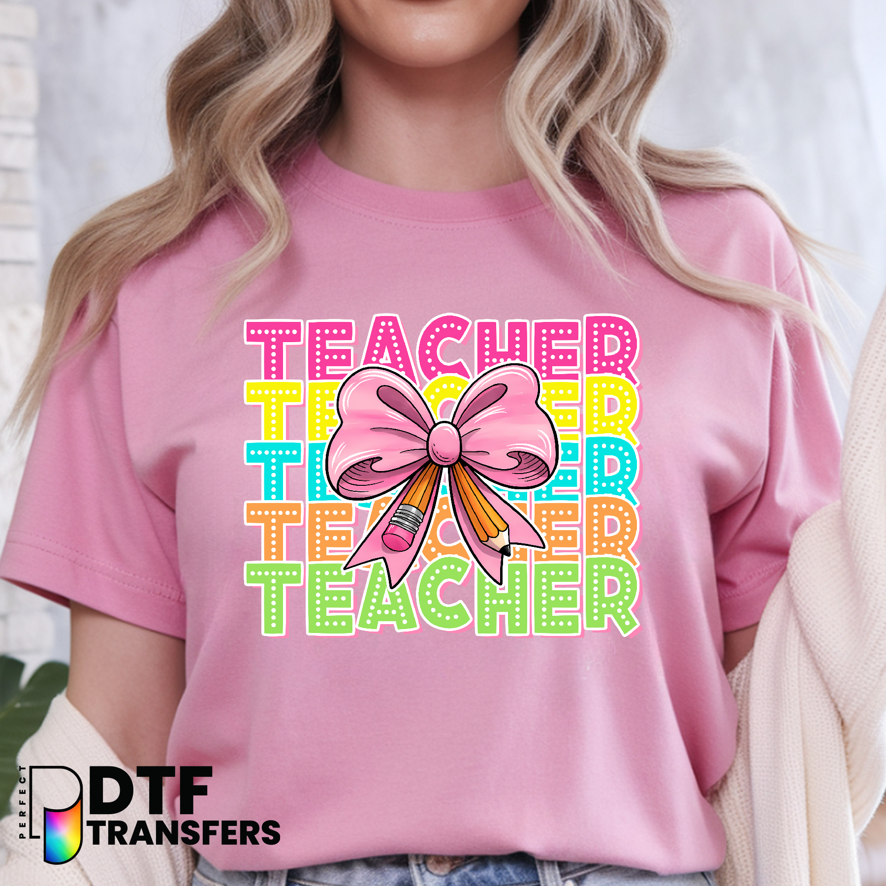 It's A Good Day To Teach Tiny Humans – Teacher DTF Transfer