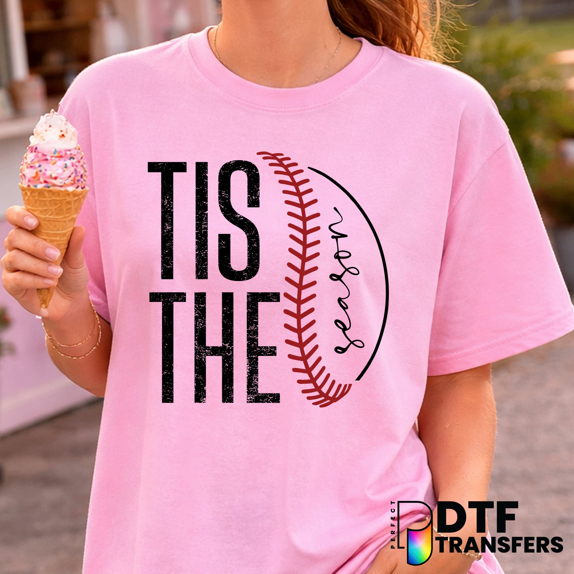 Tis The Season – Baseball DTF Transfer