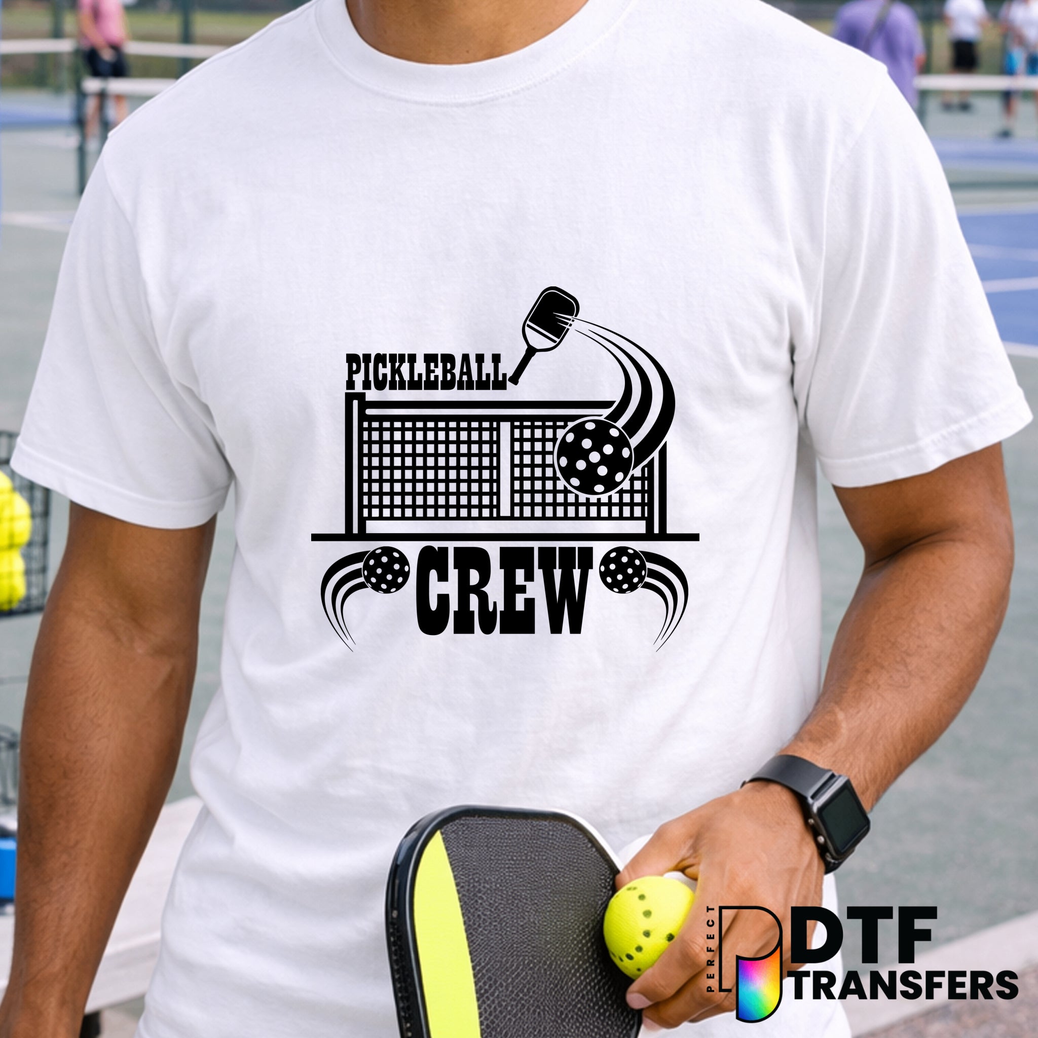 Pickleball Crew – Pickleball DTF Transfer
