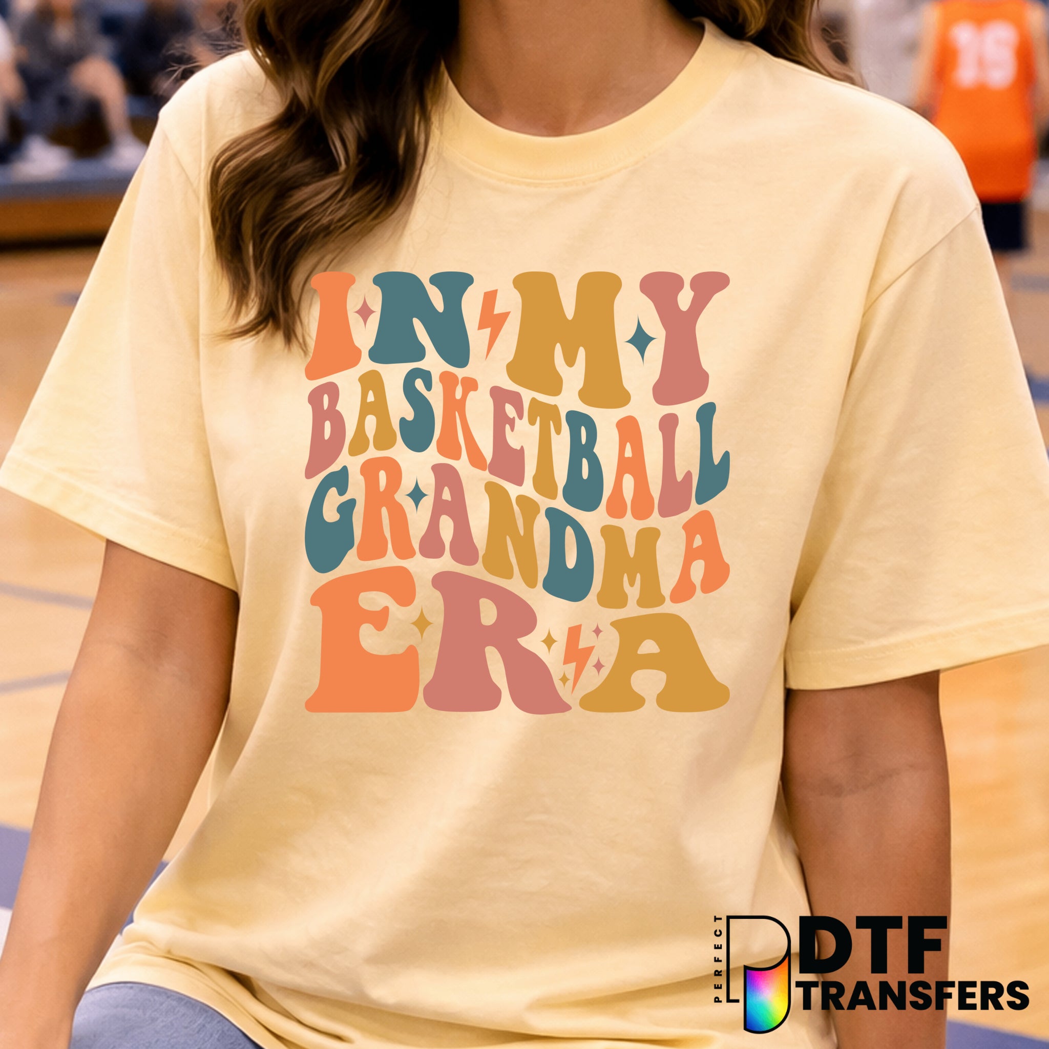 In My Basketball Grandma Era – Basketball DTF Transfer