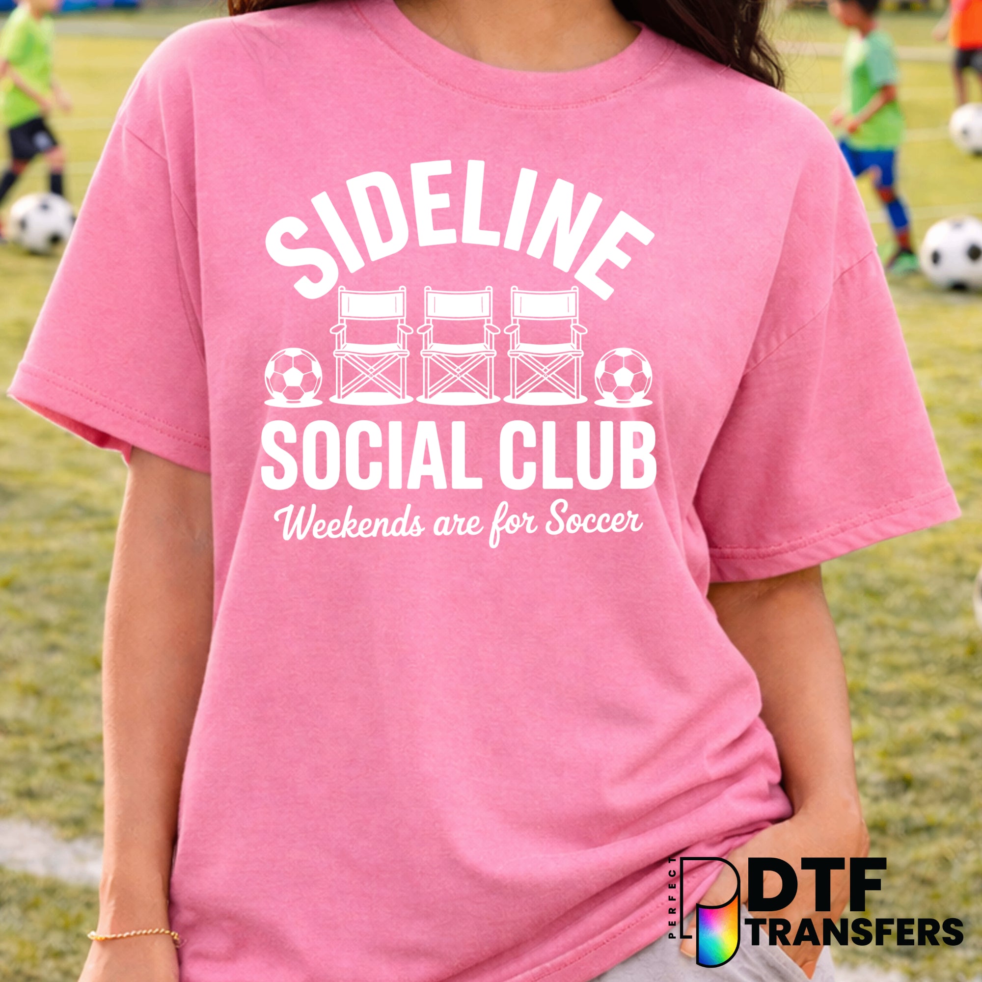 Weekends Are For Soccer – Soccer DTF Transfer