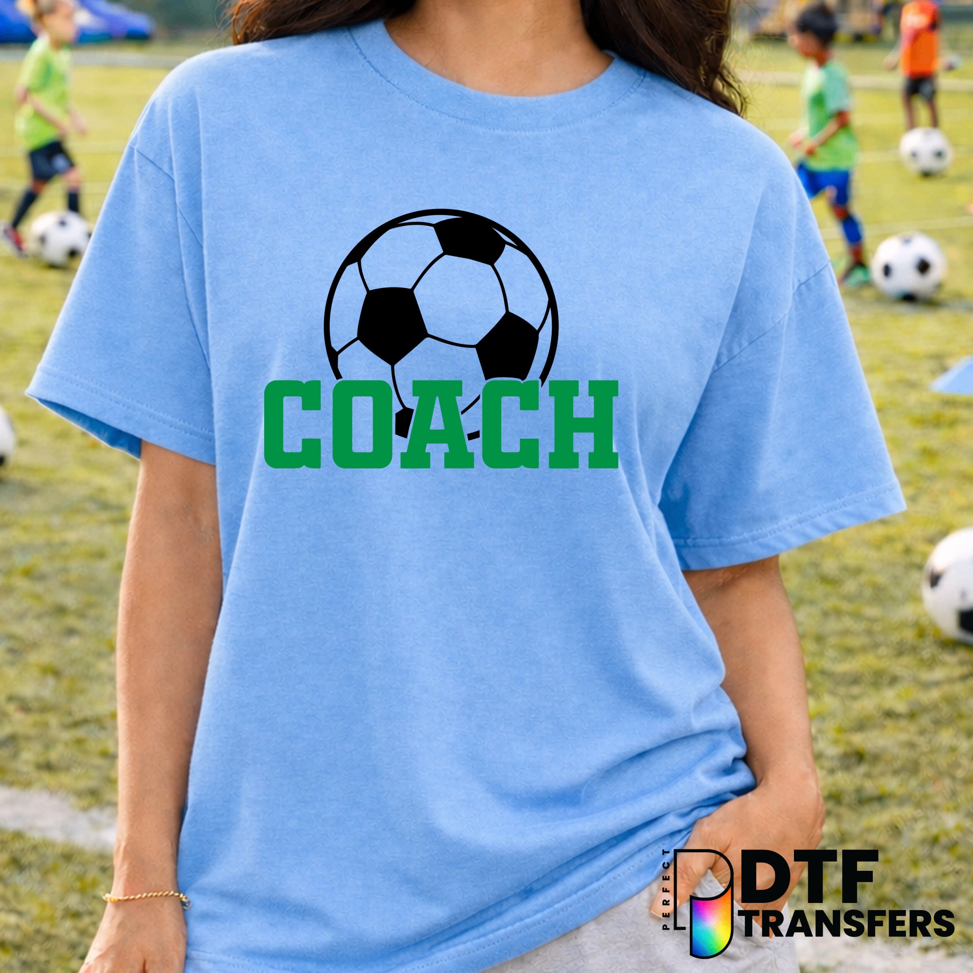 Coach – Soccer DTF Transfer