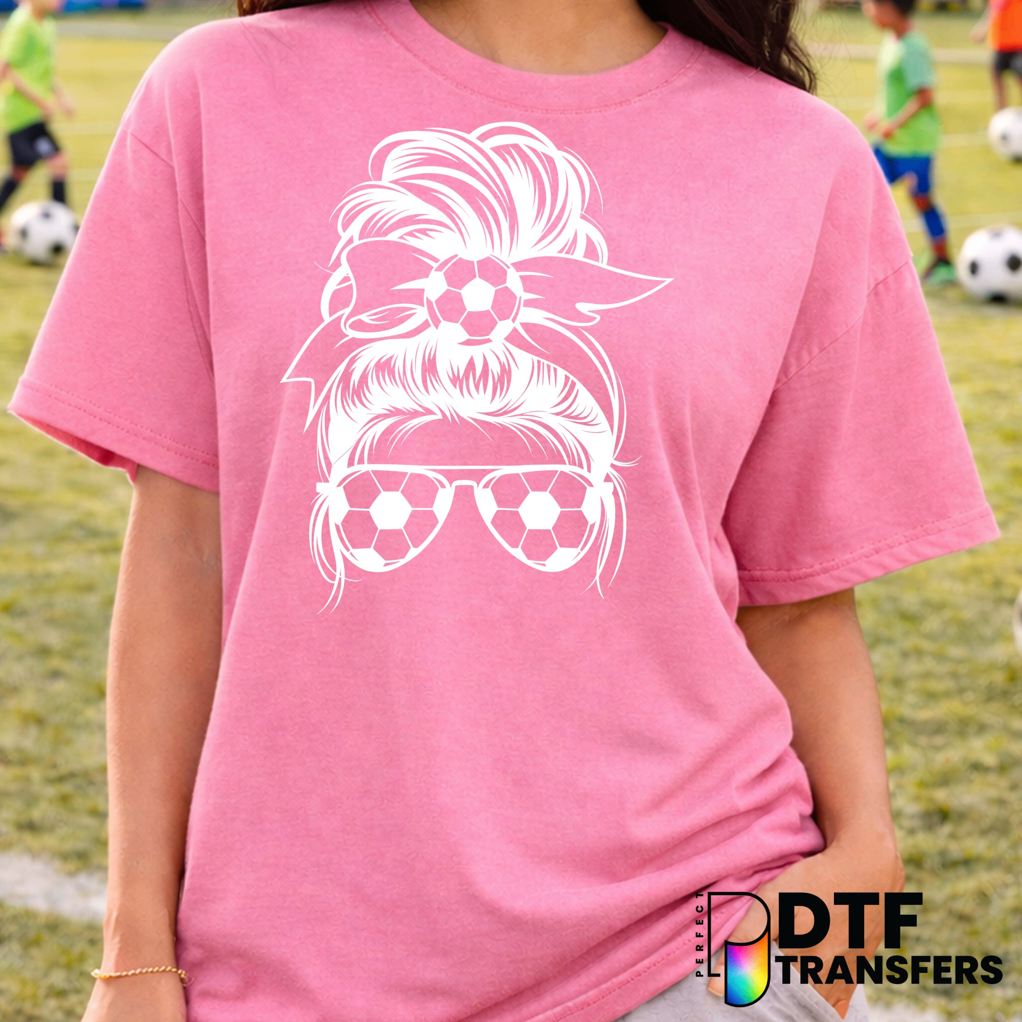 Soccer Mom – Soccer DTF Transfer
