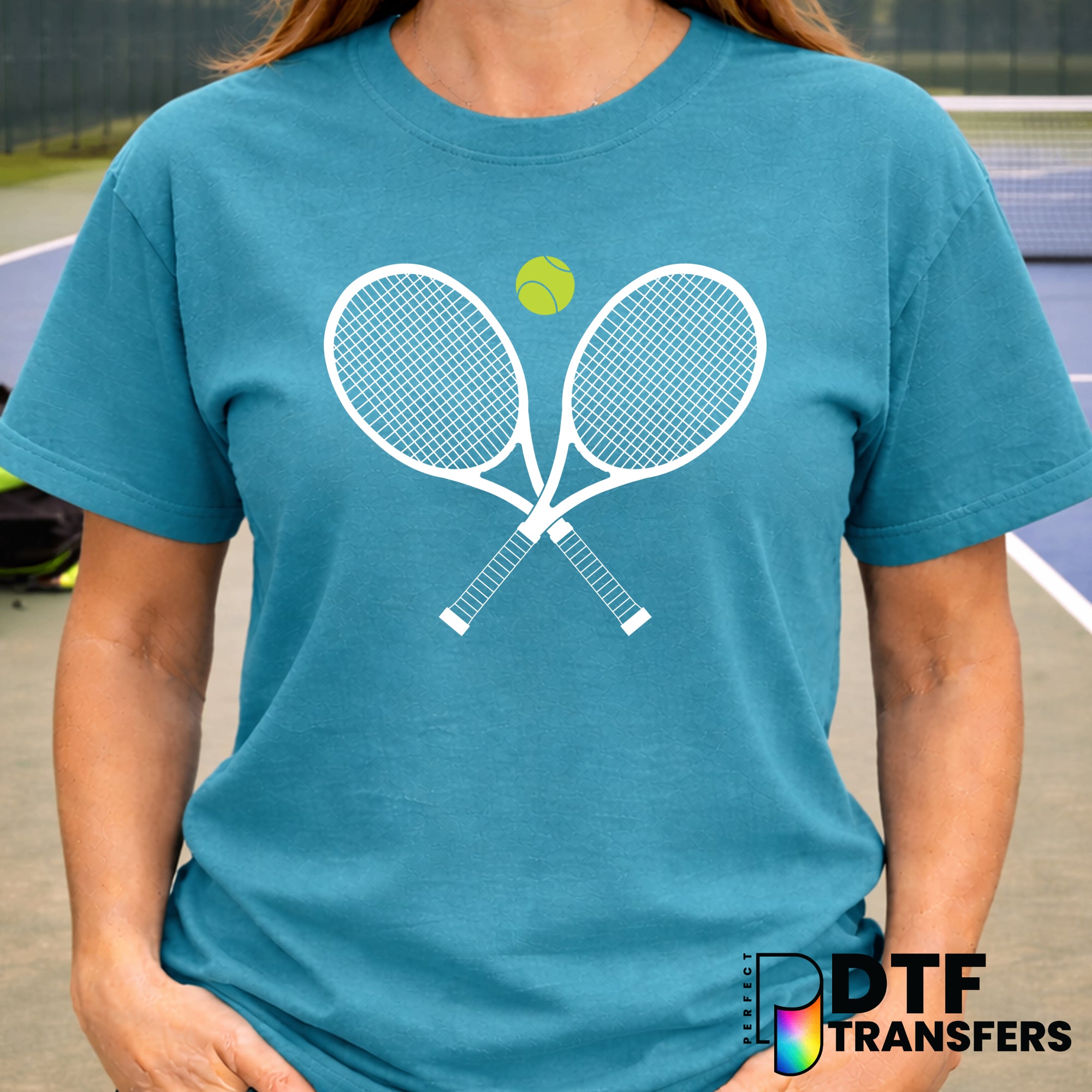 TENNIS LOVE GAME SET MATCH – Tennis DTF Transfer