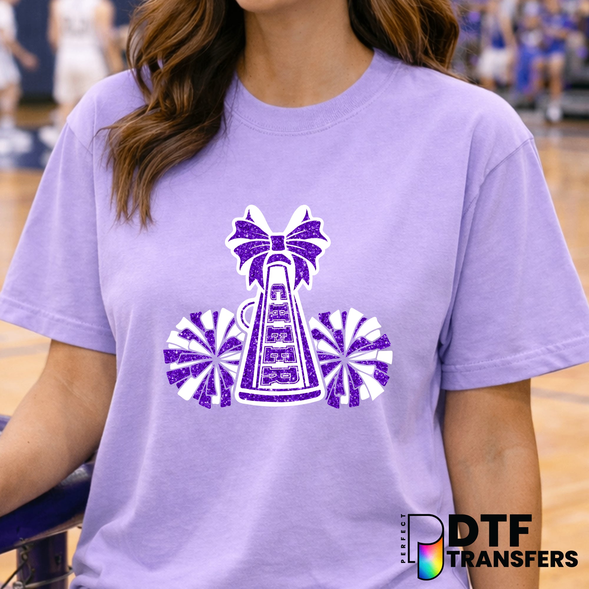 Cheer Mom – Cheerleading DTF Transfer