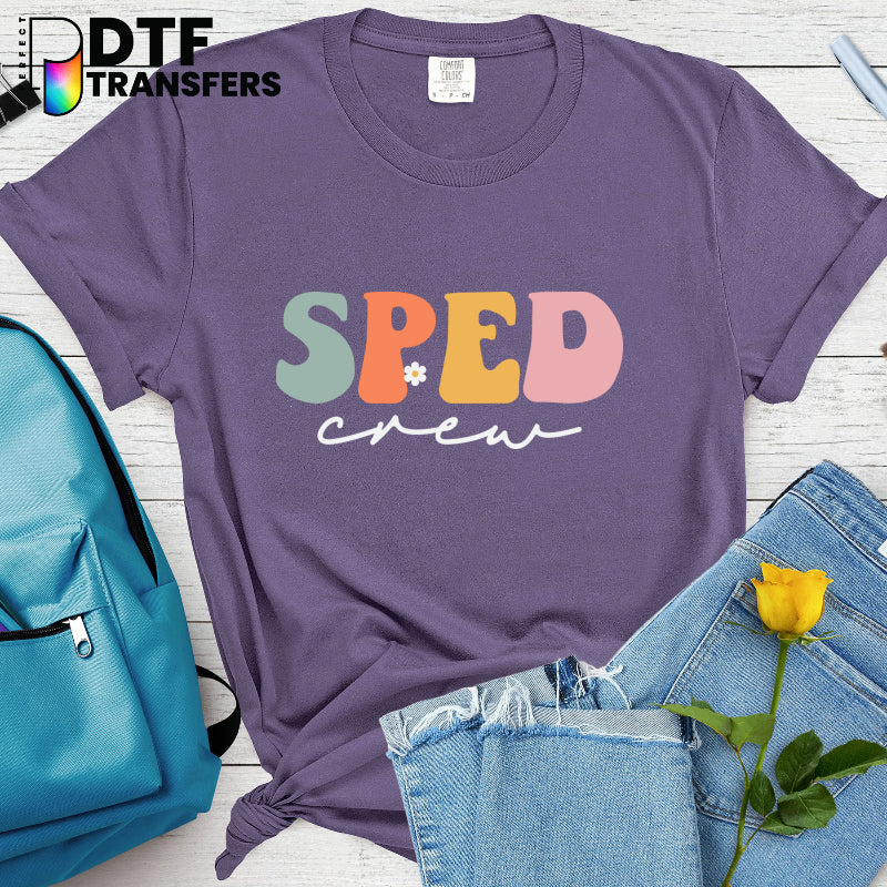 Retro SPED Crew – Special Education DTF Transfer