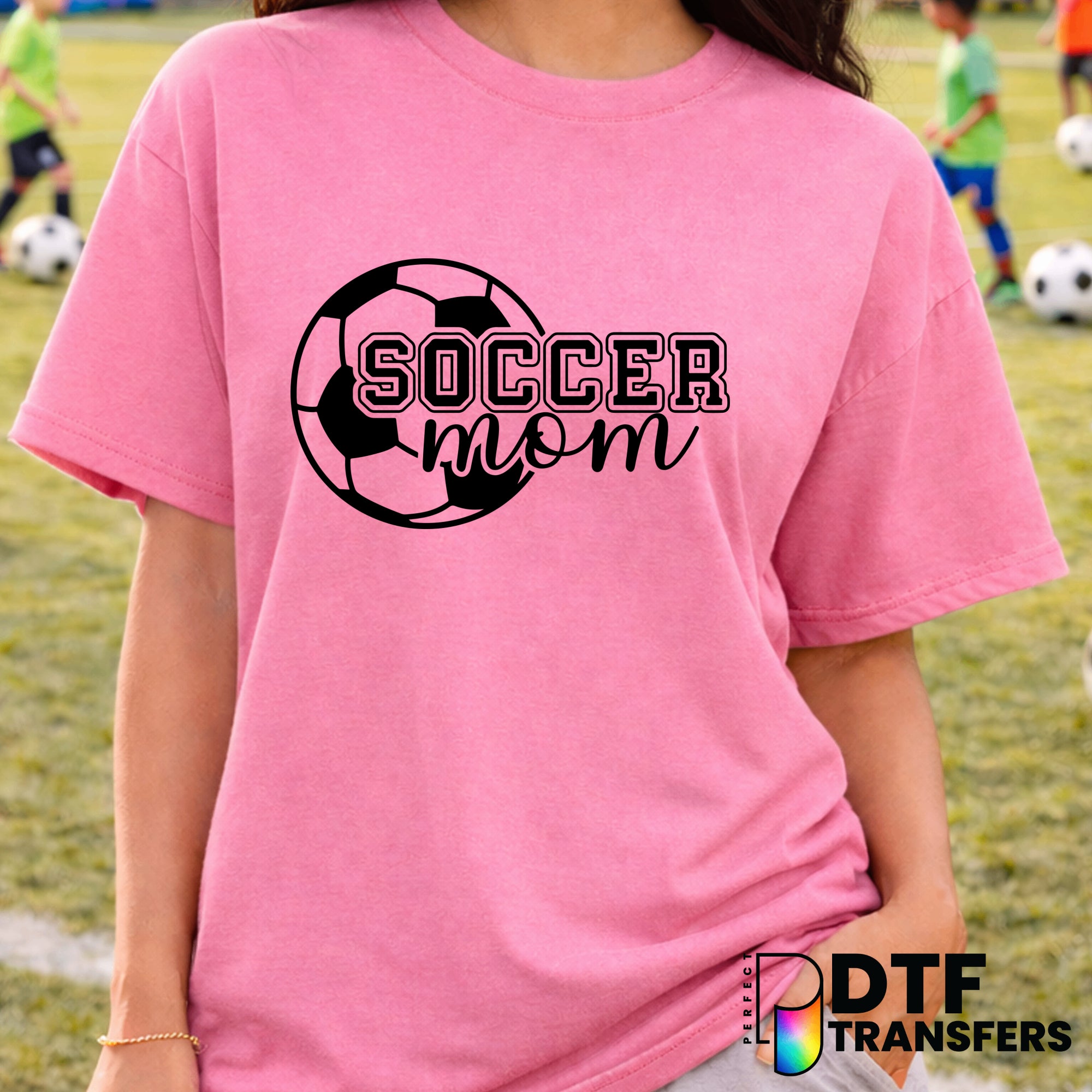 Soccer Mom – Soccer DTF Transfer
