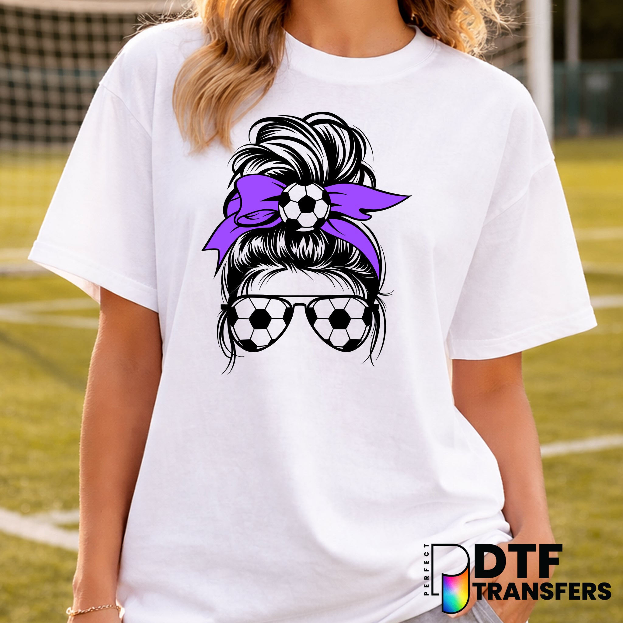 Soccer Mom – Soccer DTF Transfer