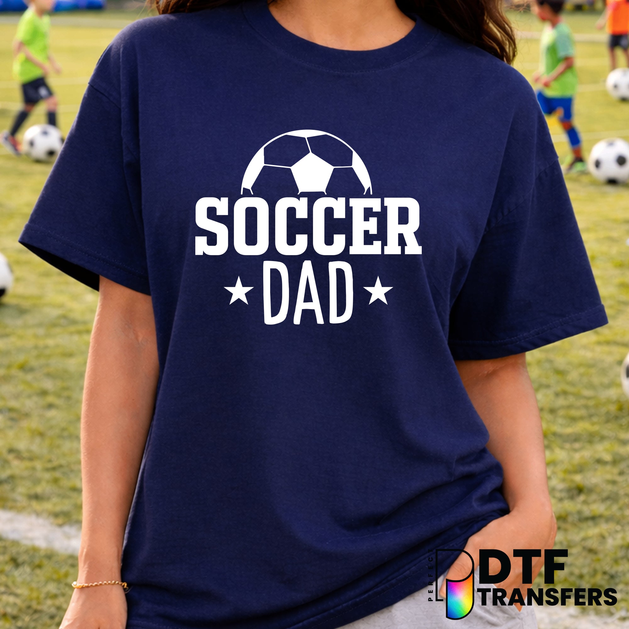 SOCCER DAD – Soccer DTF Transfer