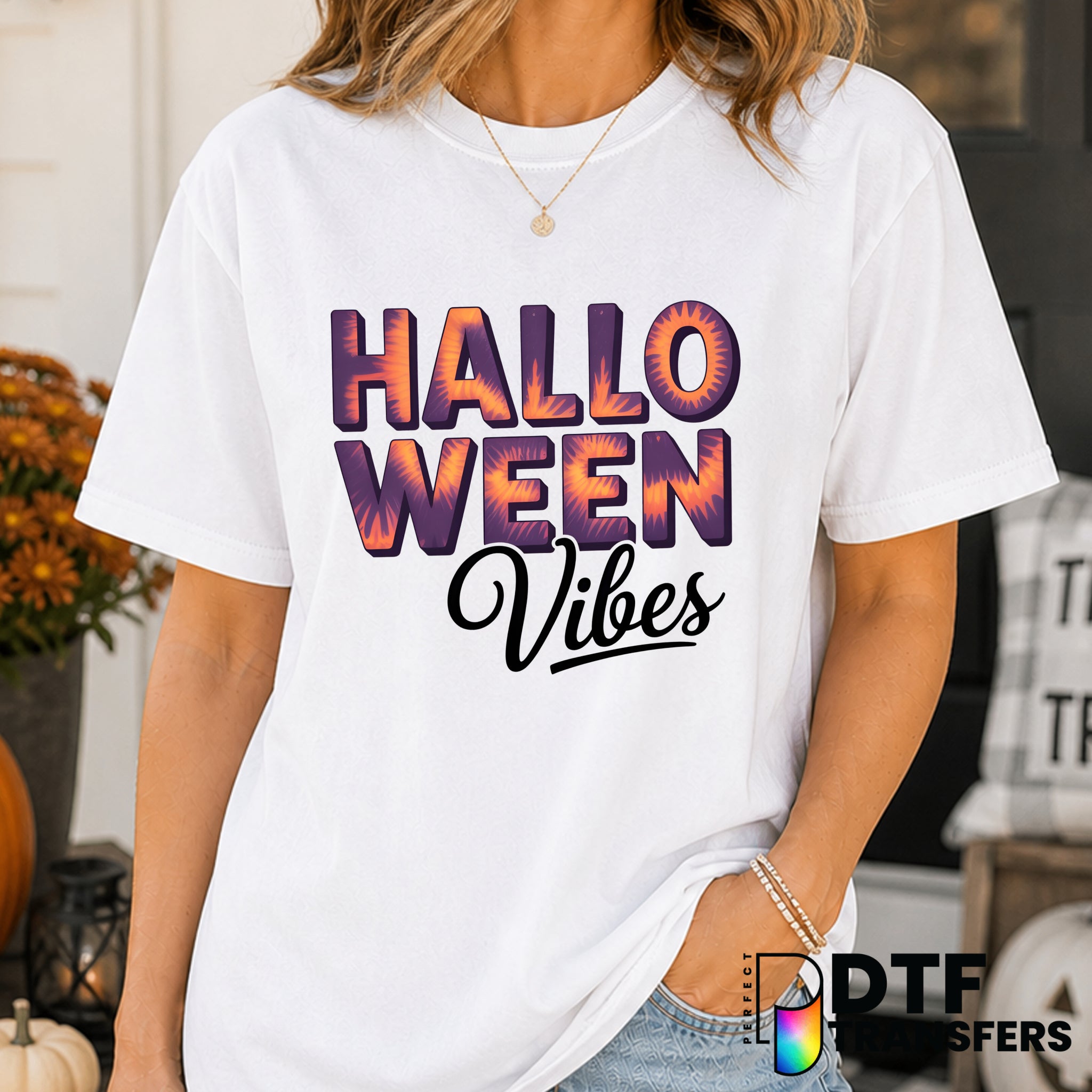 Halloween Vibes – Halloween DTF Transfer