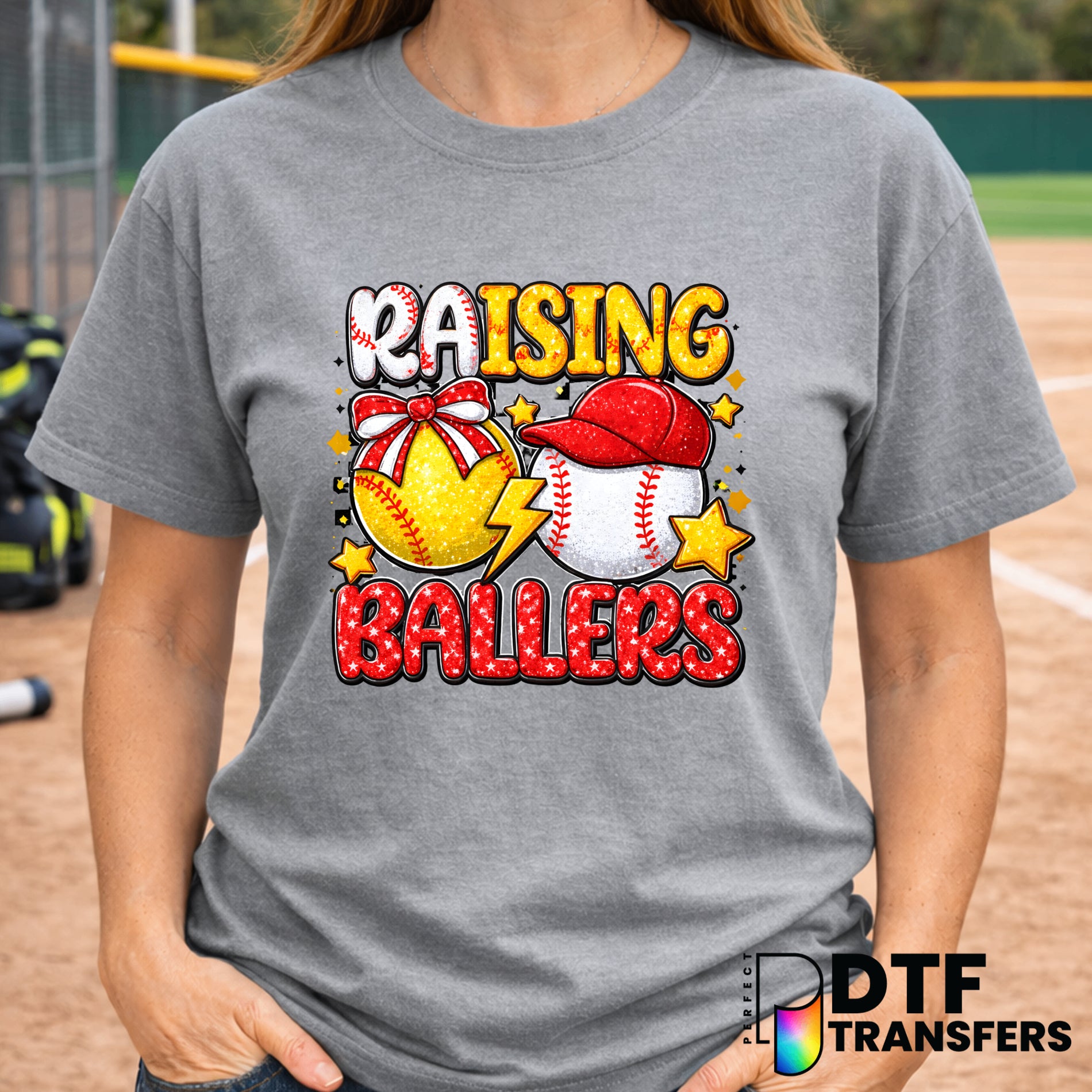 Raising Ballers Softball – DTF Transfer