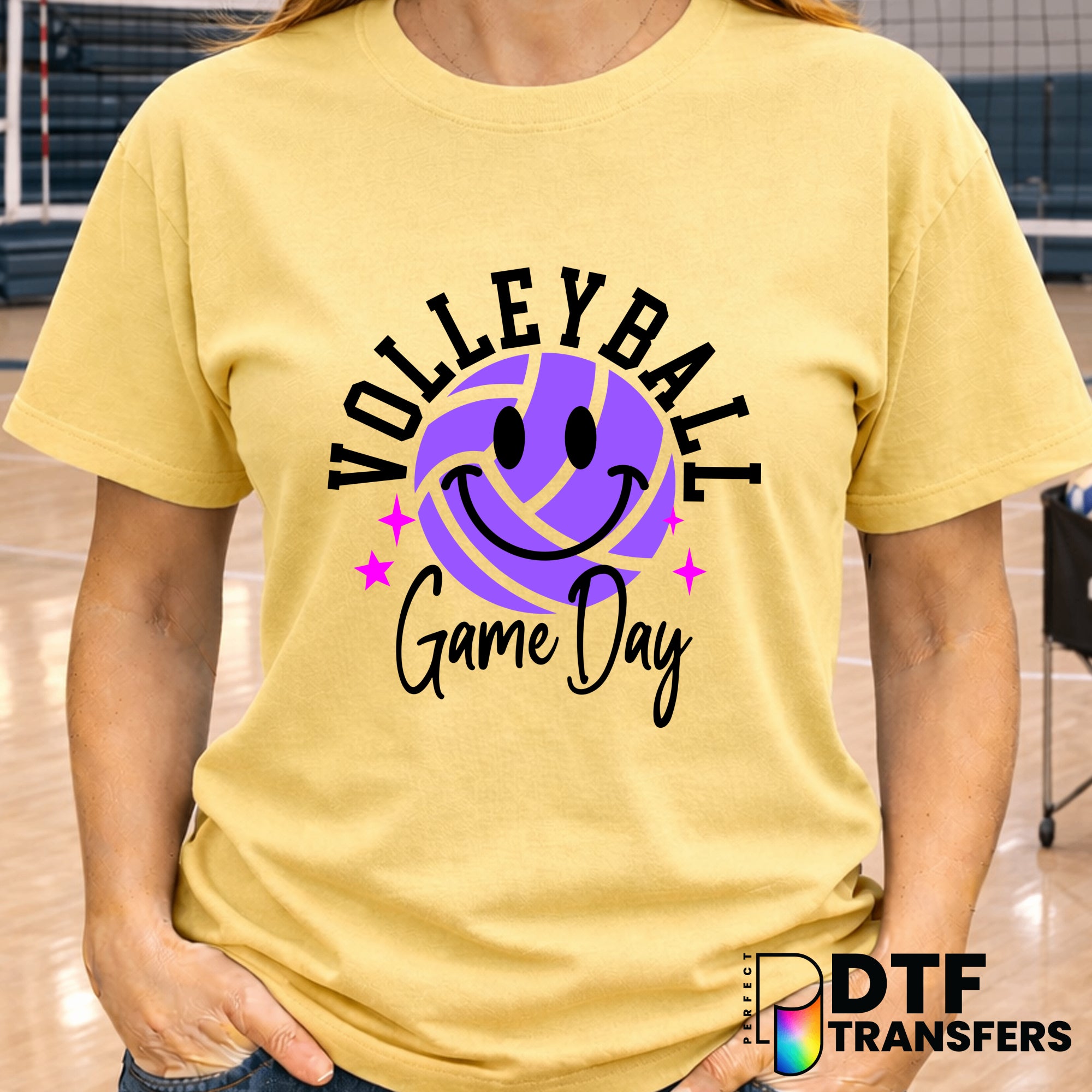 Game Day Volleyball – DTF Transfer