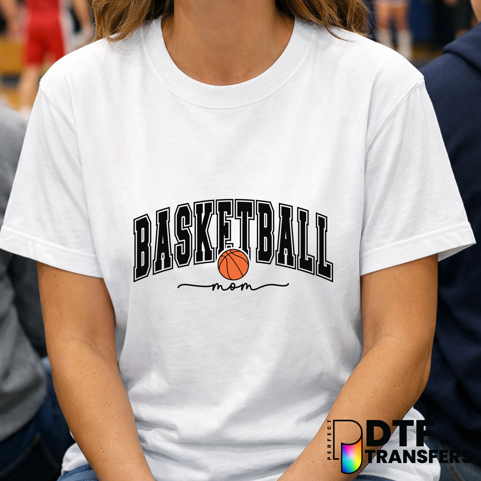 BASKETBALL MOM – Basketball DTF Transfer