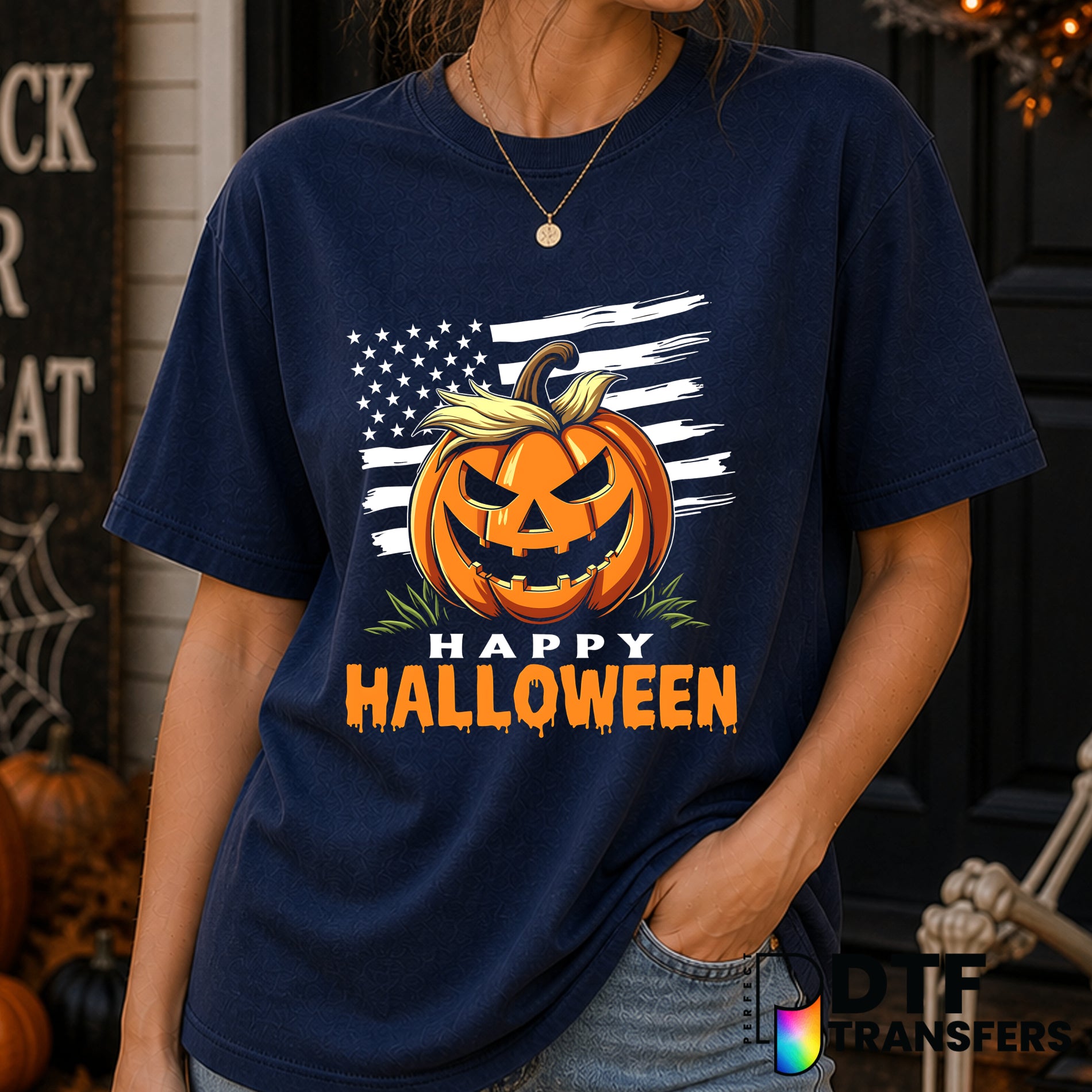 Happy Halloween – Halloween DTF Transfer
