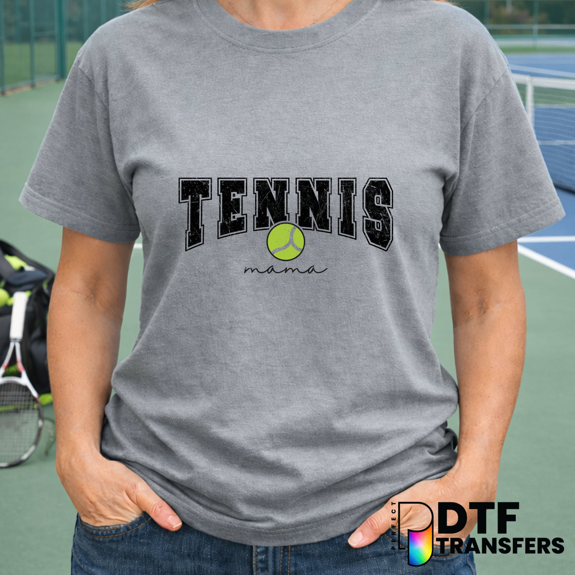 TENNIS MAMA – Tennis DTF Transfer