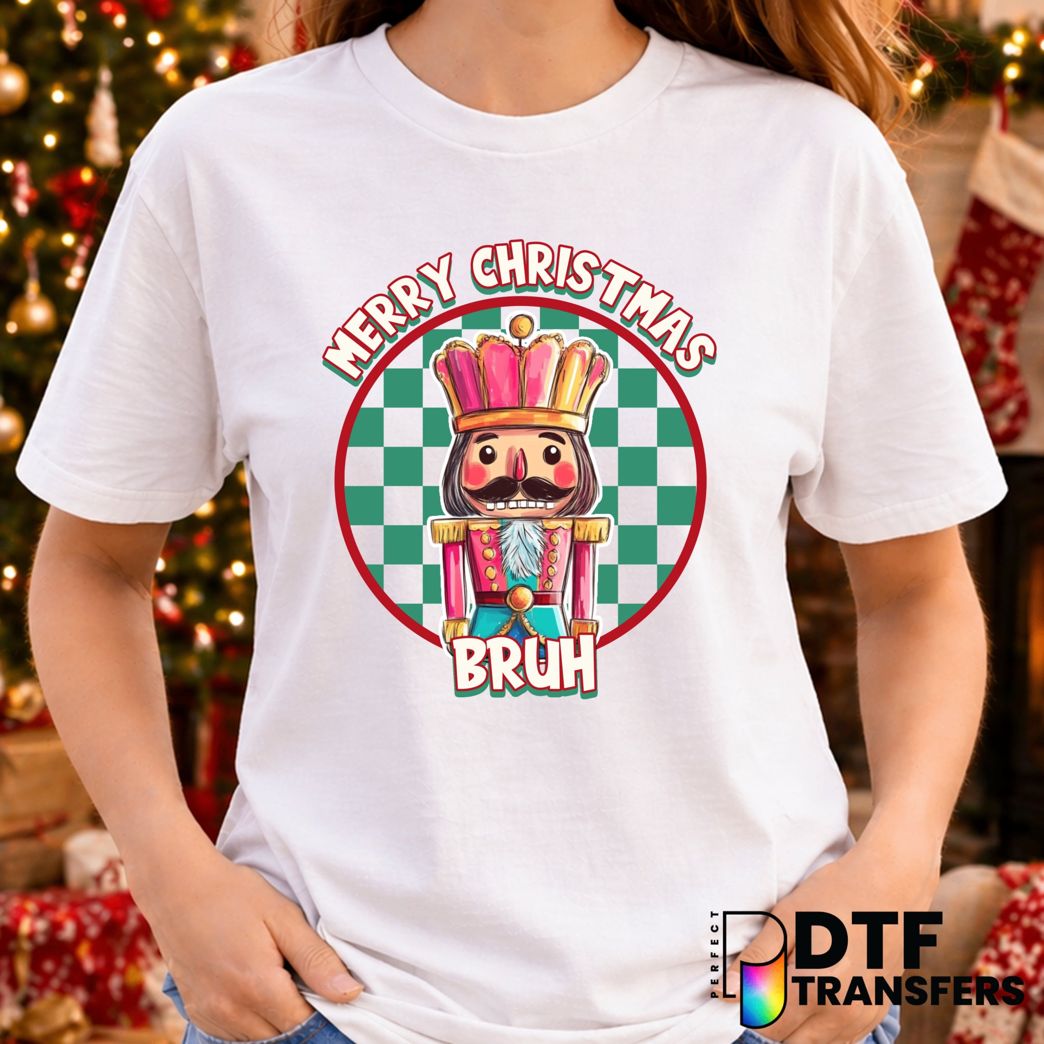 Merry Christmas Bruh – Christmas DTF Transfer