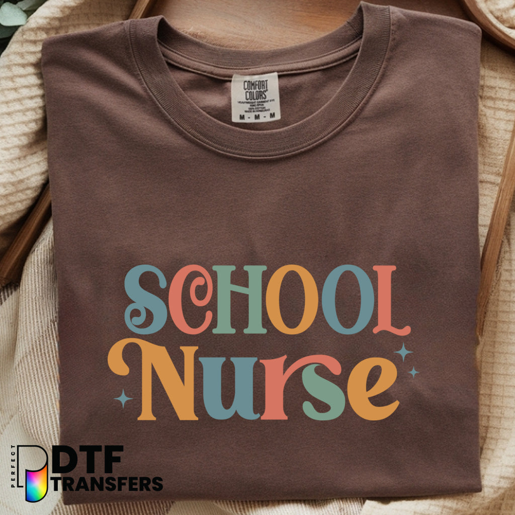 School Nurse – School Nurse DTF Transfer