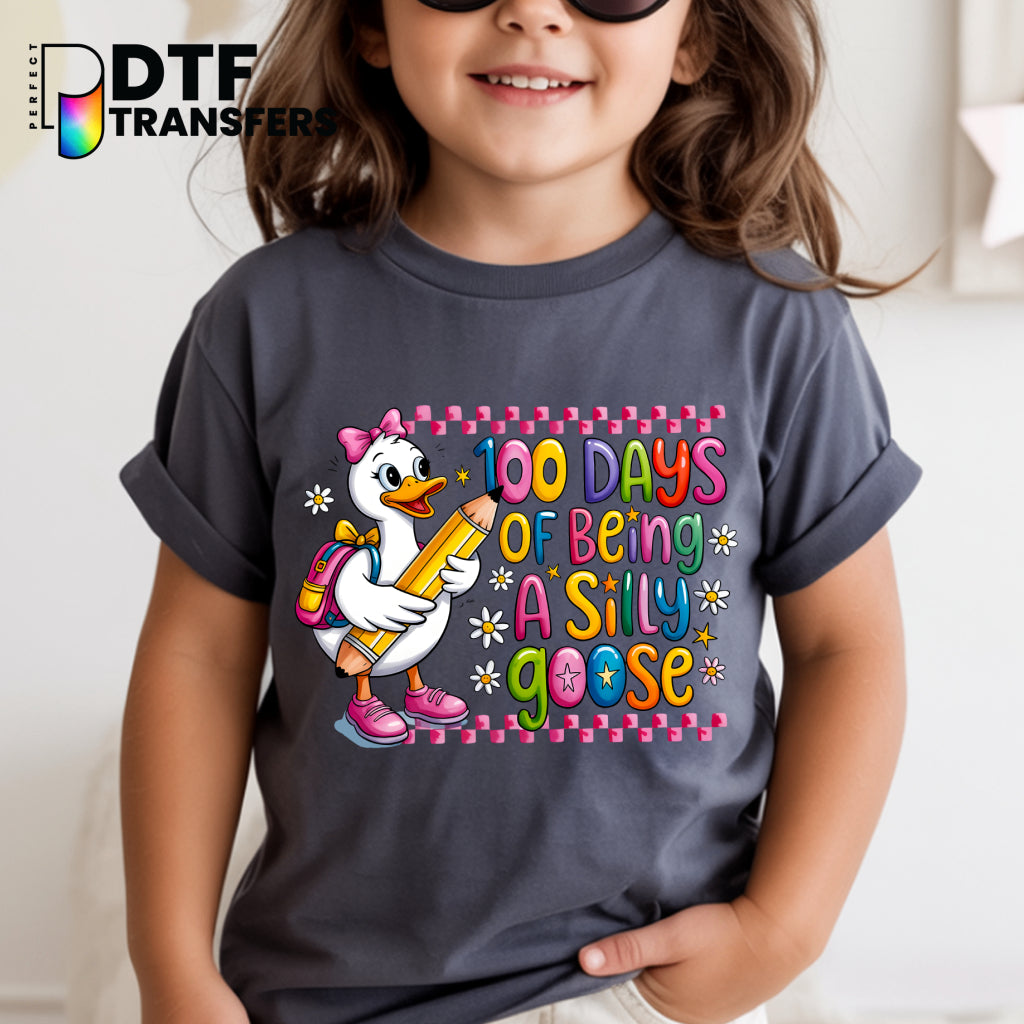 100 Days Of School – Teacher DTF Transfer